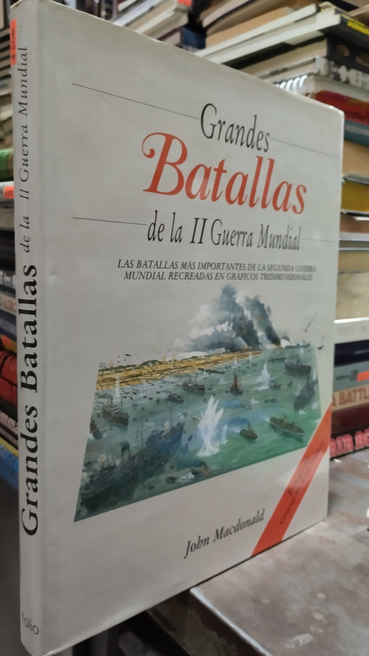 GRANDES BATALLAS DE LA II GUERRA MUNDIAL POR JOHN MACDONALD LIBRO USADO HISTORIA ALDAMA