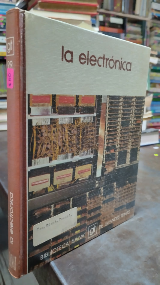 LA ELECTRONICA LIBRO USADO ELECTRICIDAD ALDAMA