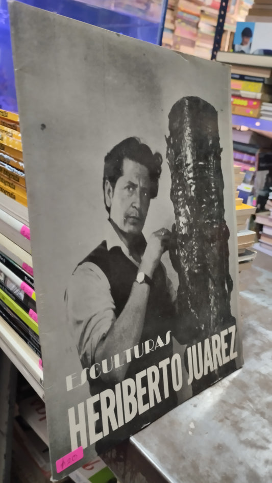ESCULTURAS POR HERIBERTO JUAREZ LIBRO USADO ARTE ALDAMA