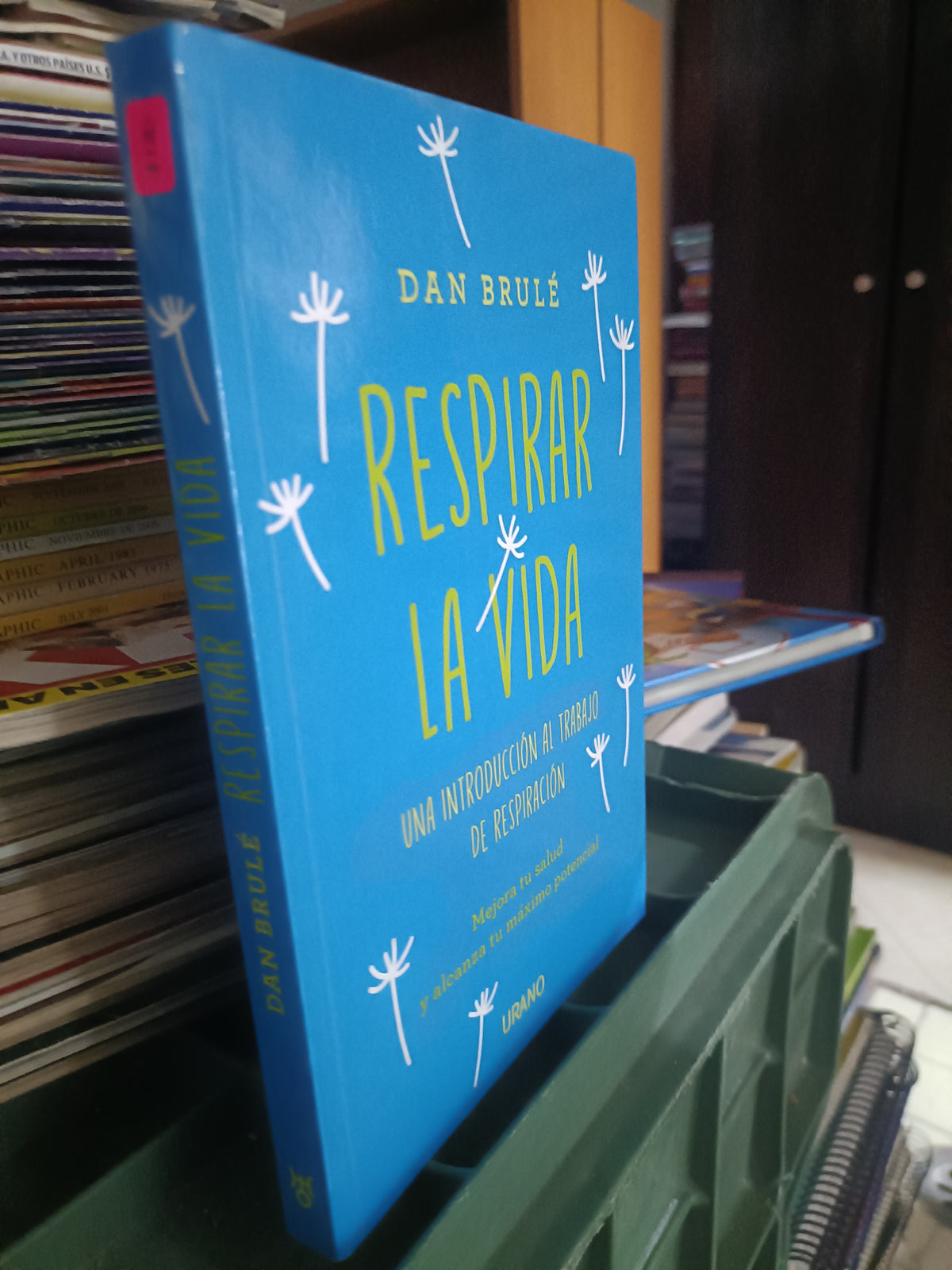 RESPIRAR LA VIDA POR DAN BRULE USADO SUPERACION PERSONAL JUAREZ 515