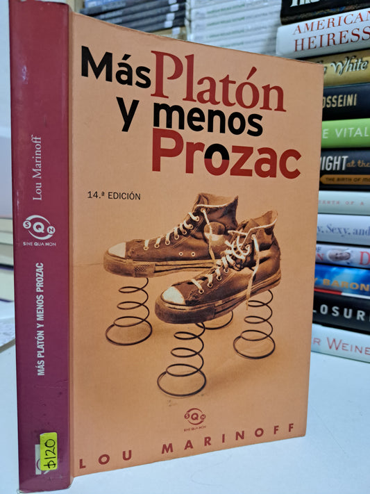 MÁS PLATÓN Y MENOS PROZAC LOU MARINOFF USADO NOVELA JUÁREZ