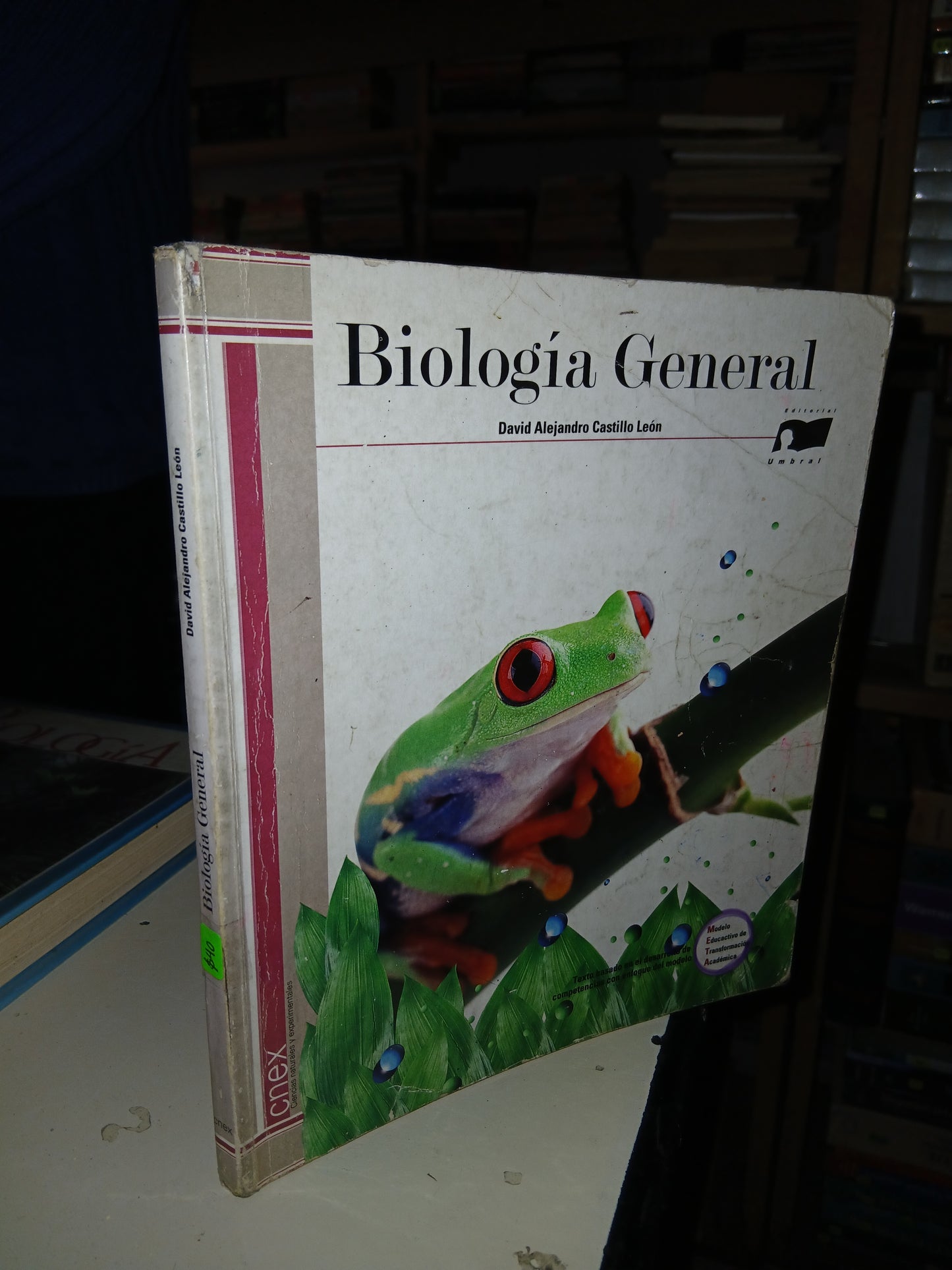 BIOLOGÍA GENERAL POR DAVID ALEJANDRO CASTILLO LEÓN USADO BIOLOGÍA LITERARIO 207