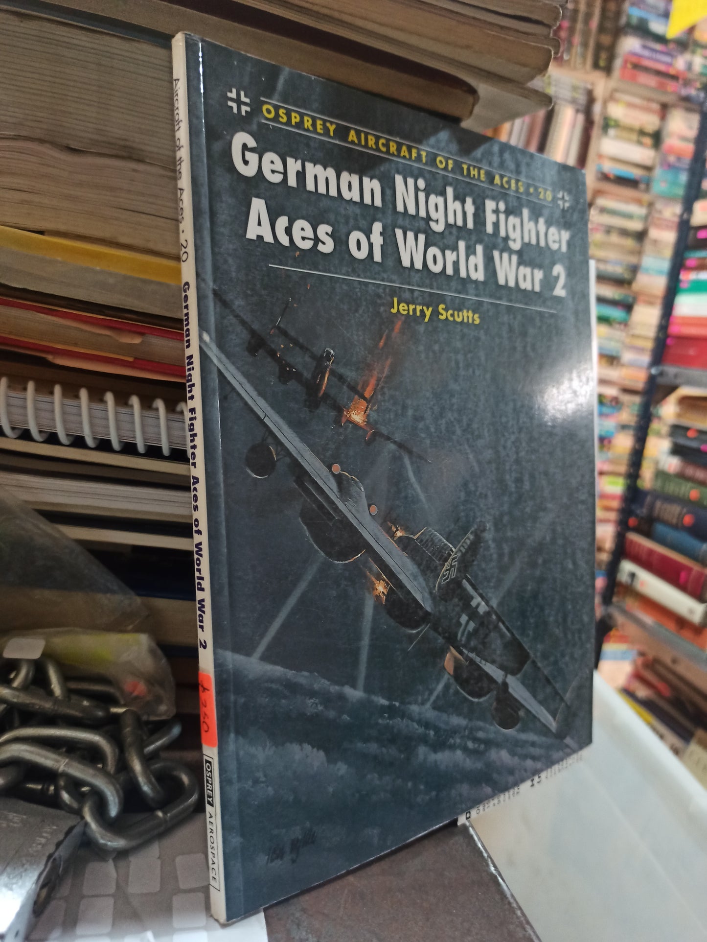 GERMAN NIGHT FIGHTER ACES OF WORLD WAR 2 POR JERRY SCUTTS USADO 2DA GUERRA ALDAMA