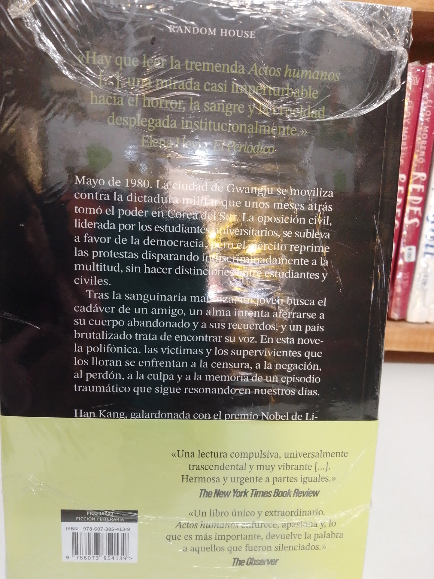 ACTOS HUMANOS POR HAN KANG NUEVO JUAREZ