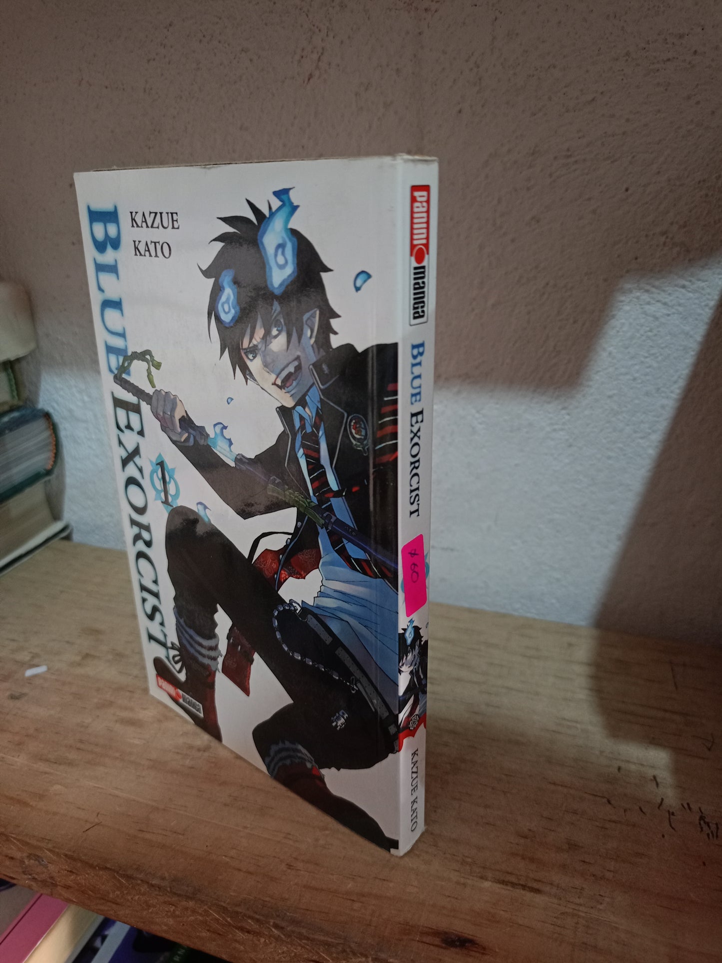 BLUE EXORCIST POR KAZUE KATO USADO NOVELA LITERARIO 305