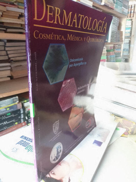 DERMATOLOGÍA COSMÉTICA MÉDICA Y QUIRÚRGICA USADO MEDICINA LITERARIO 207