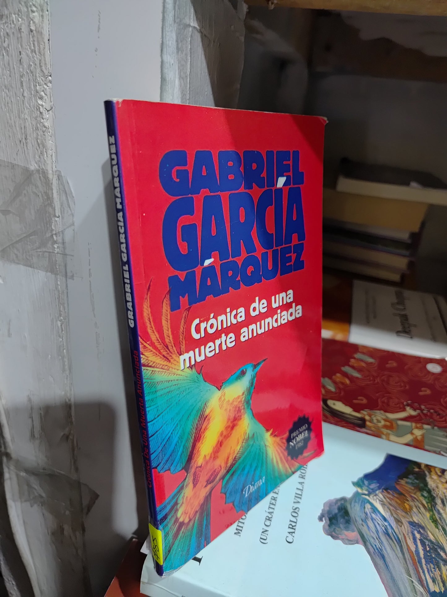 CRONICA DE UNA MUERTE ANUNCIADA POR GABRIEL GARCIA MARQUEZ USADO POESIA JUAREZ