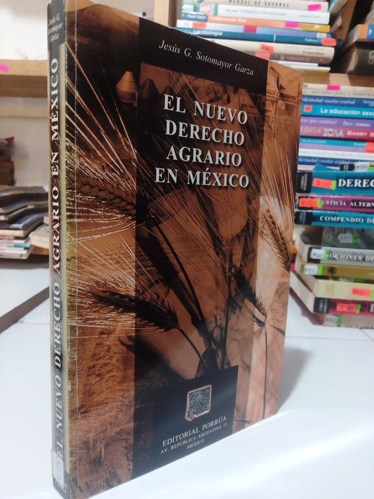 EL NUEVO DERECHO AGRARIO EN MEXICO POR JESUS G. SANTO MAYOR GARZA USADO DERECHO JUAREZ