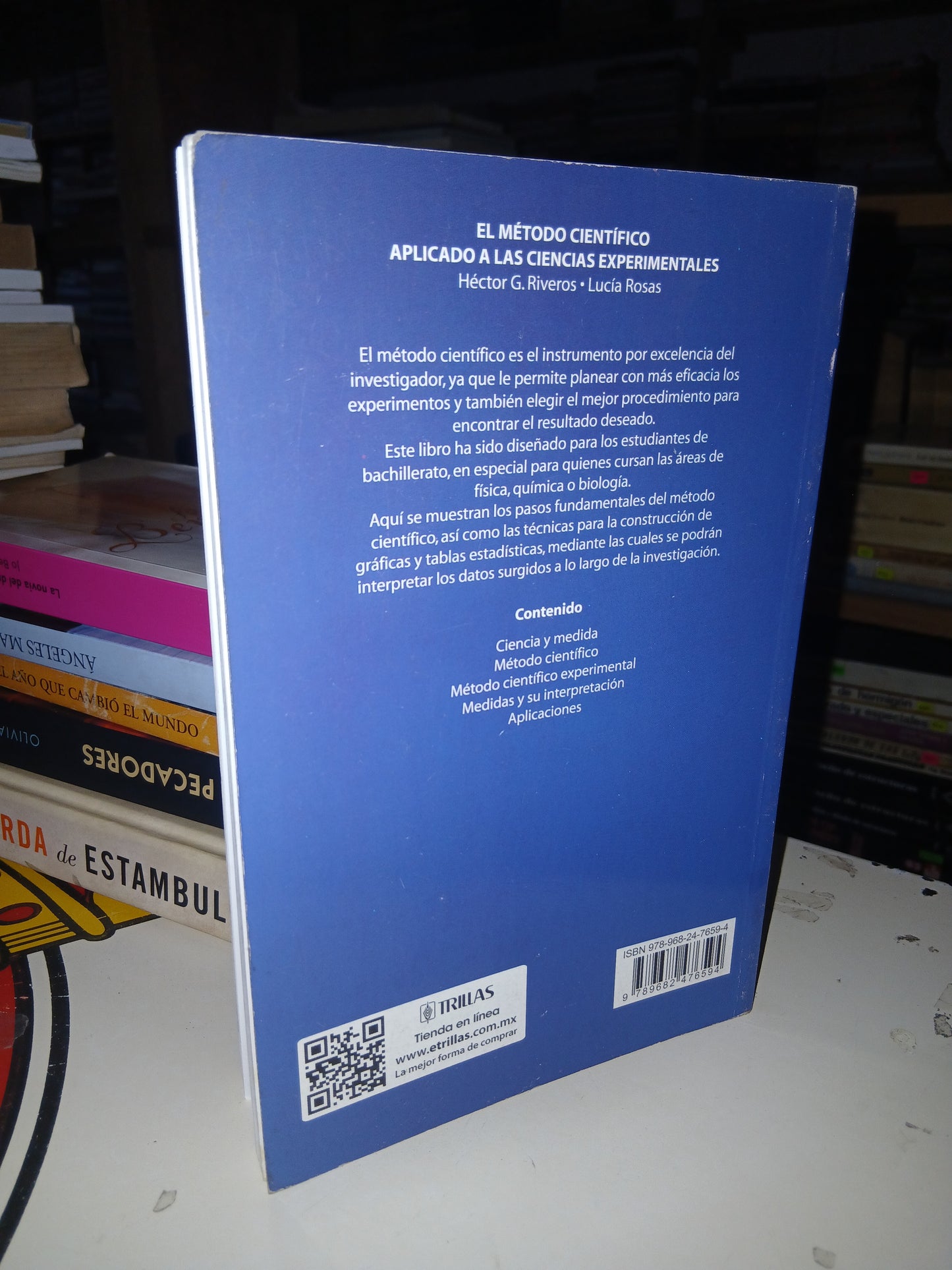 EL MÉTODO CIENTÍFICO APLICADO A LAS CIENCIAS EXPERIMENTALES POR HECTOR G. RIVEROS Y LUCÍA ROSAS USADO CIENCIA LITERARIO 207