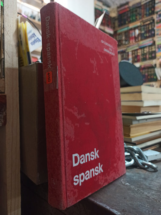 DANSK SPANSK POR EDITORIAL GYLDENDALSKE USADO IDIOMAS ALDAMA