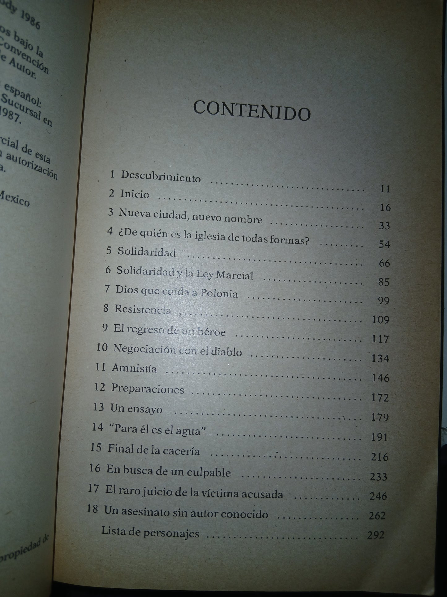 ASESINATO EN POLONIA POR ROGER BOYES & JOHN MOODY USADO RELIGIÓN LITERARIO 207