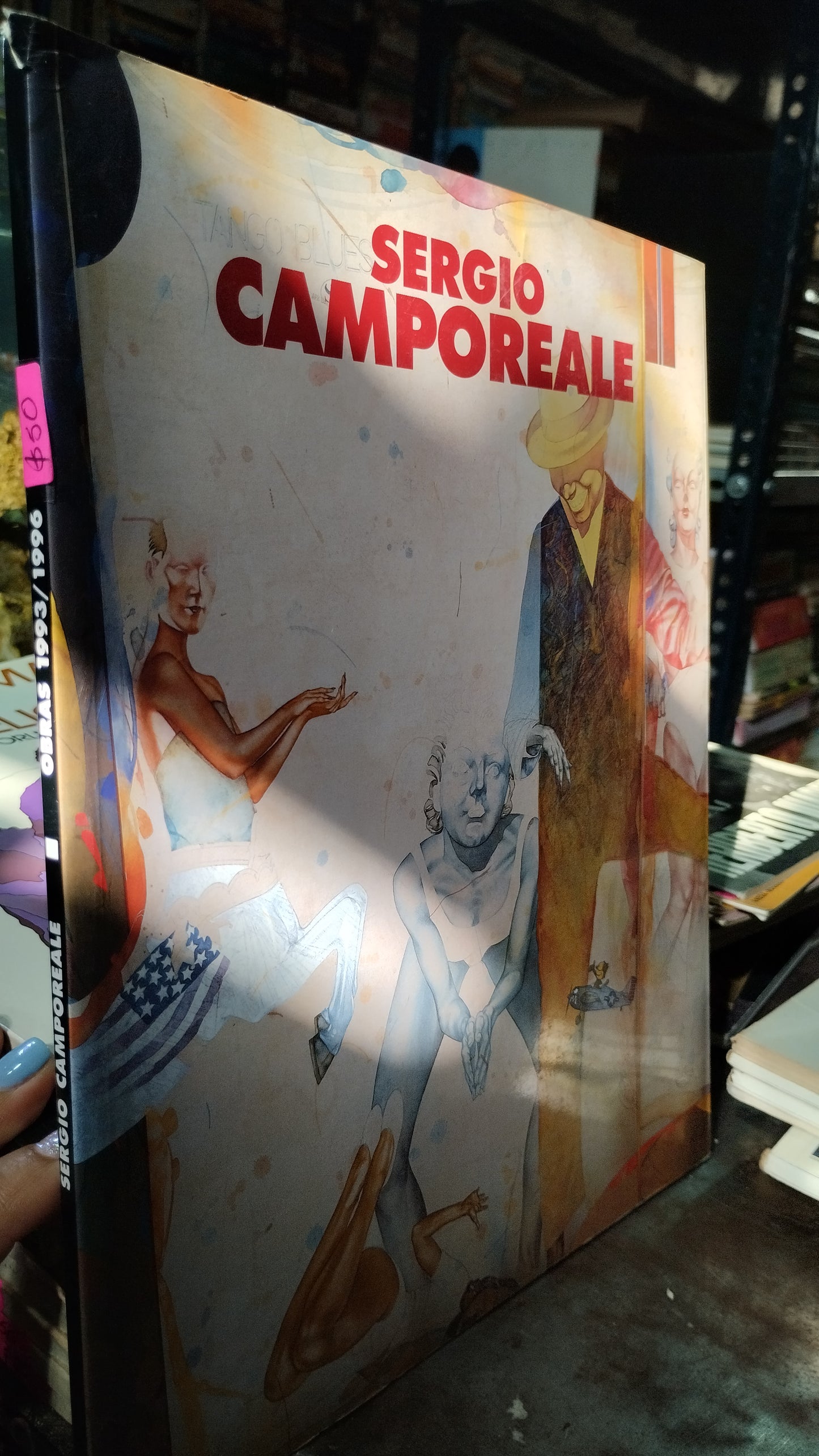 SEGIO CAMPOREALE OBRAS 1993 1996 LIBRO USADO ARTE ALDAMA
