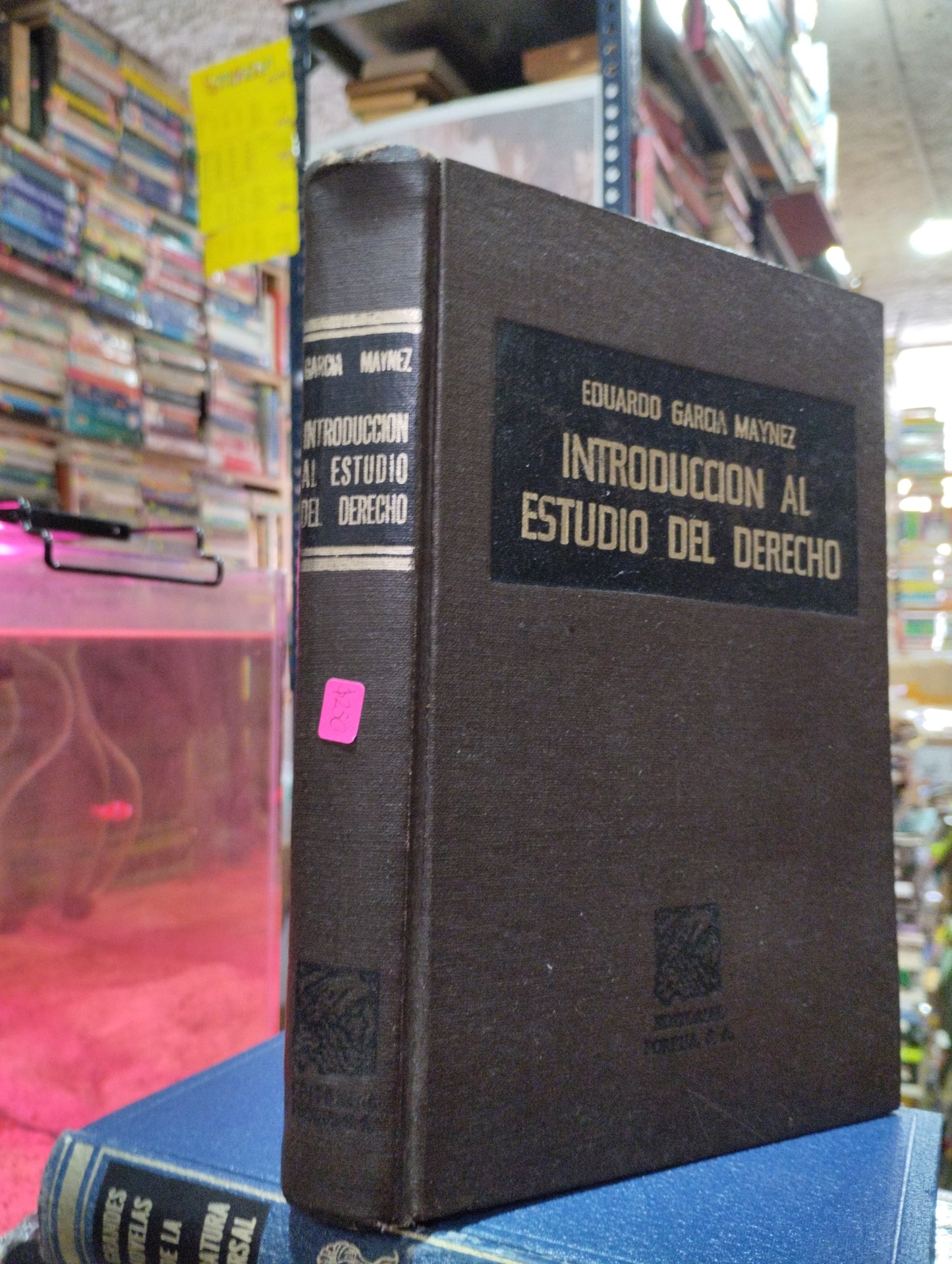 INTRODUCCION AL ESTUDIO DEL DERECHO POR EDUARDO GARCIA MAYNEZ USADO DERECHO ALDAMA