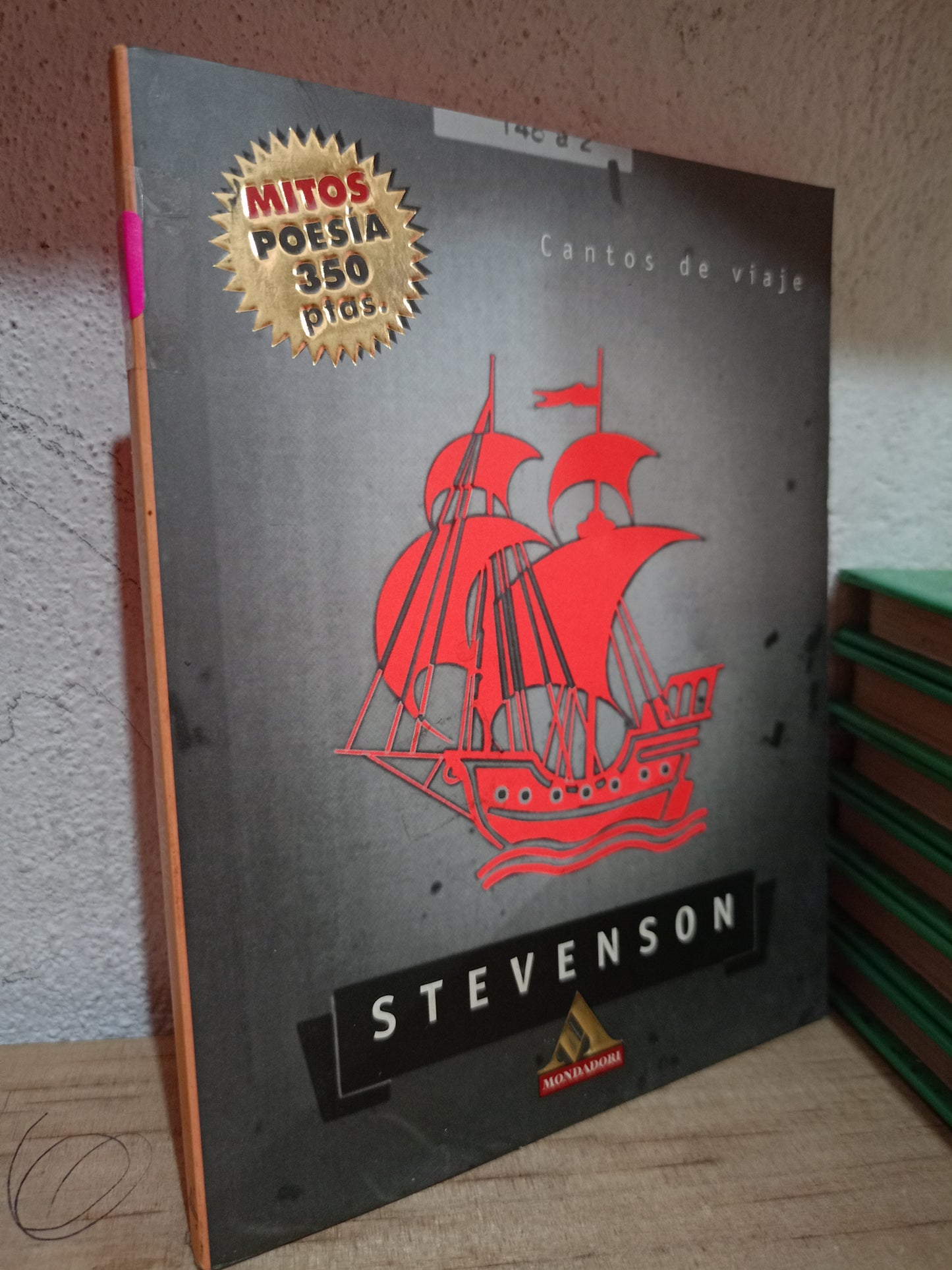 STEVENSON CANTOS DE VIAJE USADO POESIA LITERARIO 305