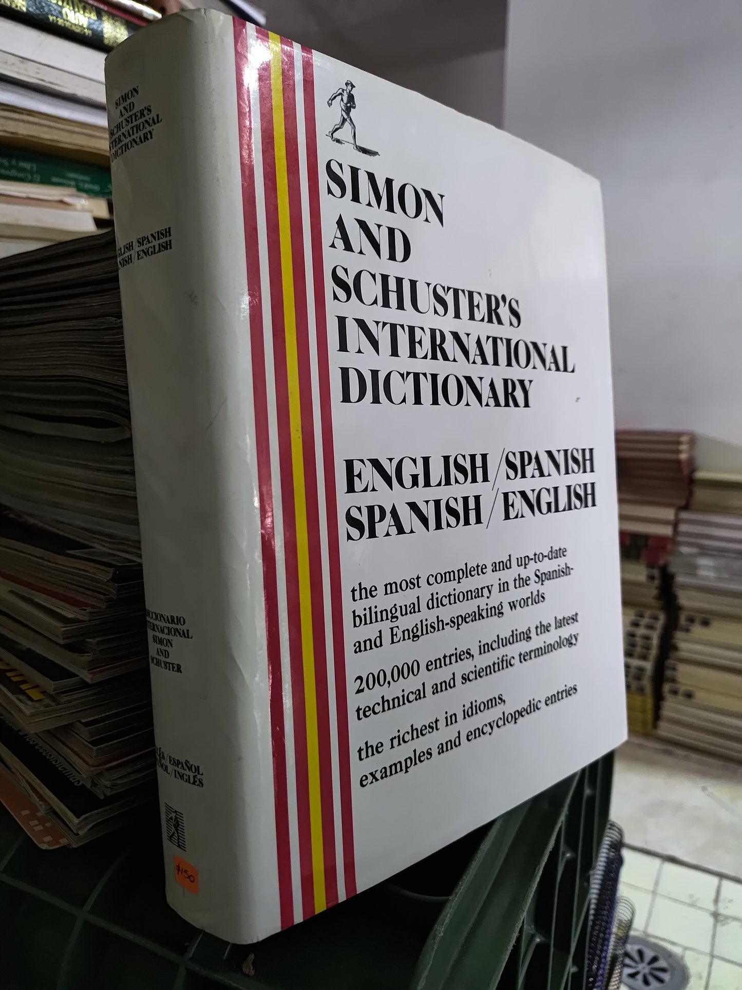 SIMON AND SCHUSTERS INTERNATIONAL DICTIONARY ESPAÑOL INGLES USADO IDIOMAS JUAREZ 515
