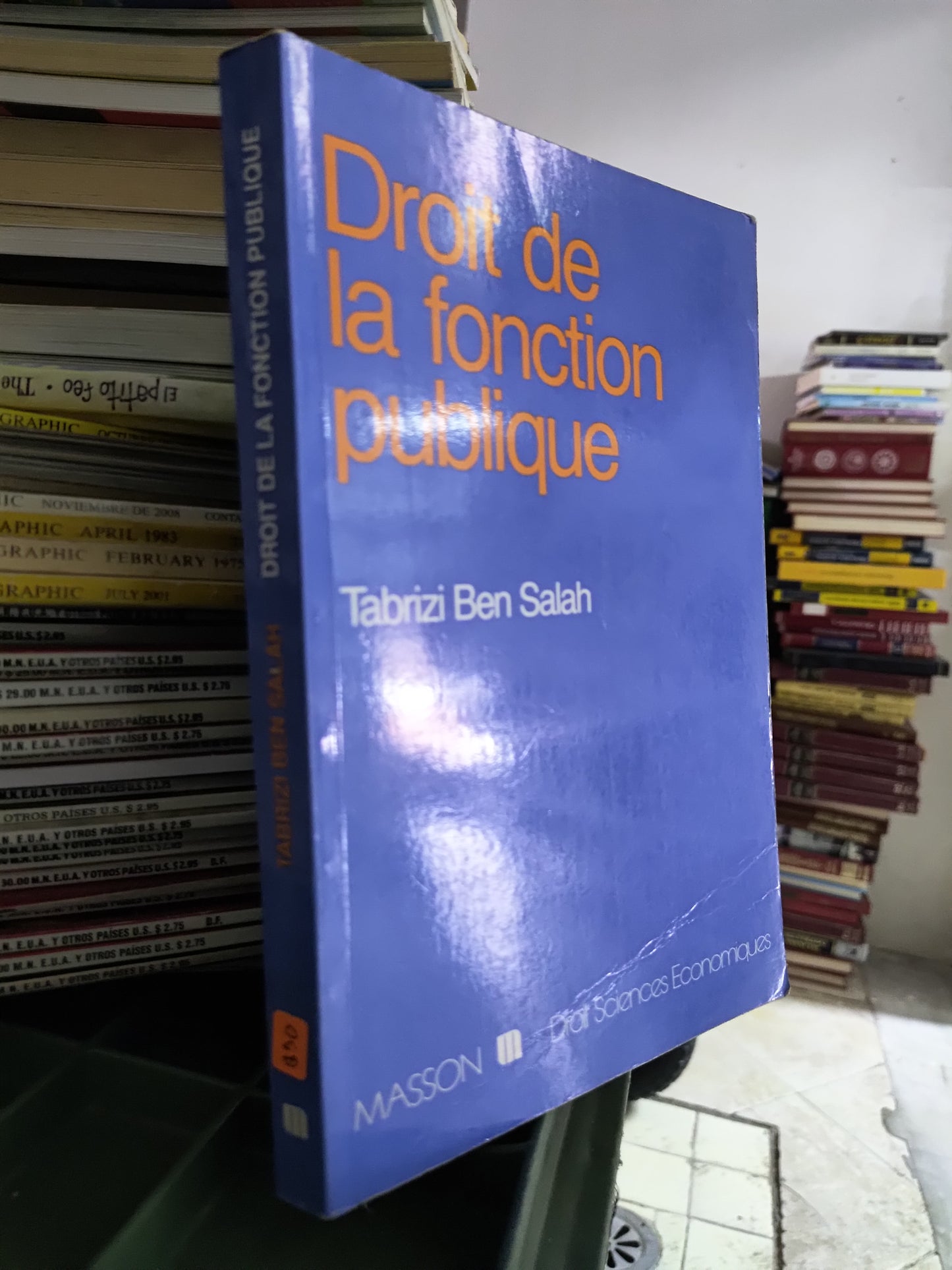 DROIT DE LA FONCTION PUBLIQUE PIR TABRIZI BEN SALAH USADO IDIOMAS JUAREZ 515