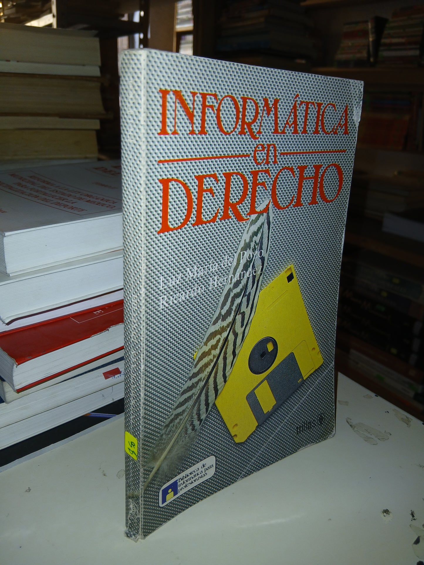 INFORMÁTICA EN DERECHO POR LUZ MARÍA DEL POZO Y RICARDO HERNÁNDEZ USADO DERECHO LITERARIO 207