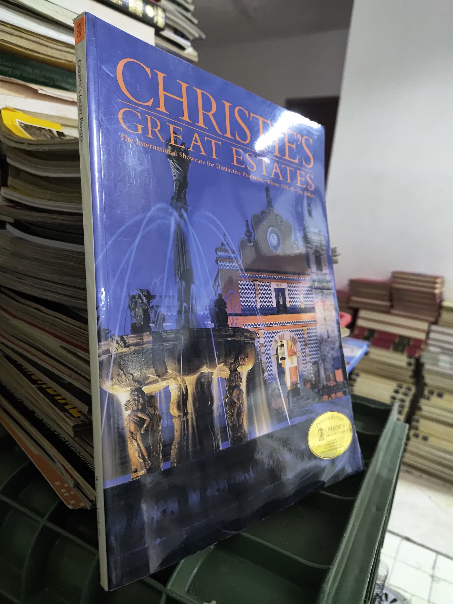 CHRISTIES GREAT ESTATES POR EDITORIAL WINTER USADO IDIOMAS JUAREZ 515