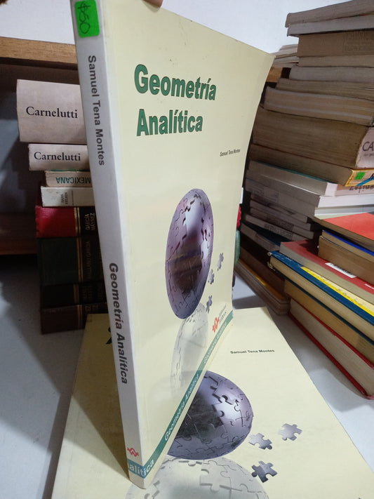 GEOMETRIA ANALITICA POR SAMUEL TENA MONTES USADO MATEMÁTICAS JUÁREZ