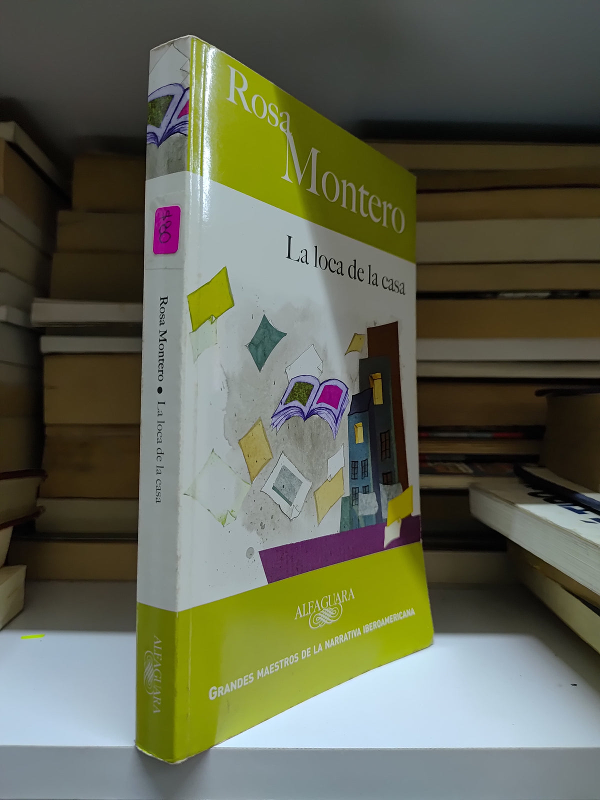 LA LOCA DE LA CASA POR ROSA MONTERO USADO NOVELAS JUAREZ 515