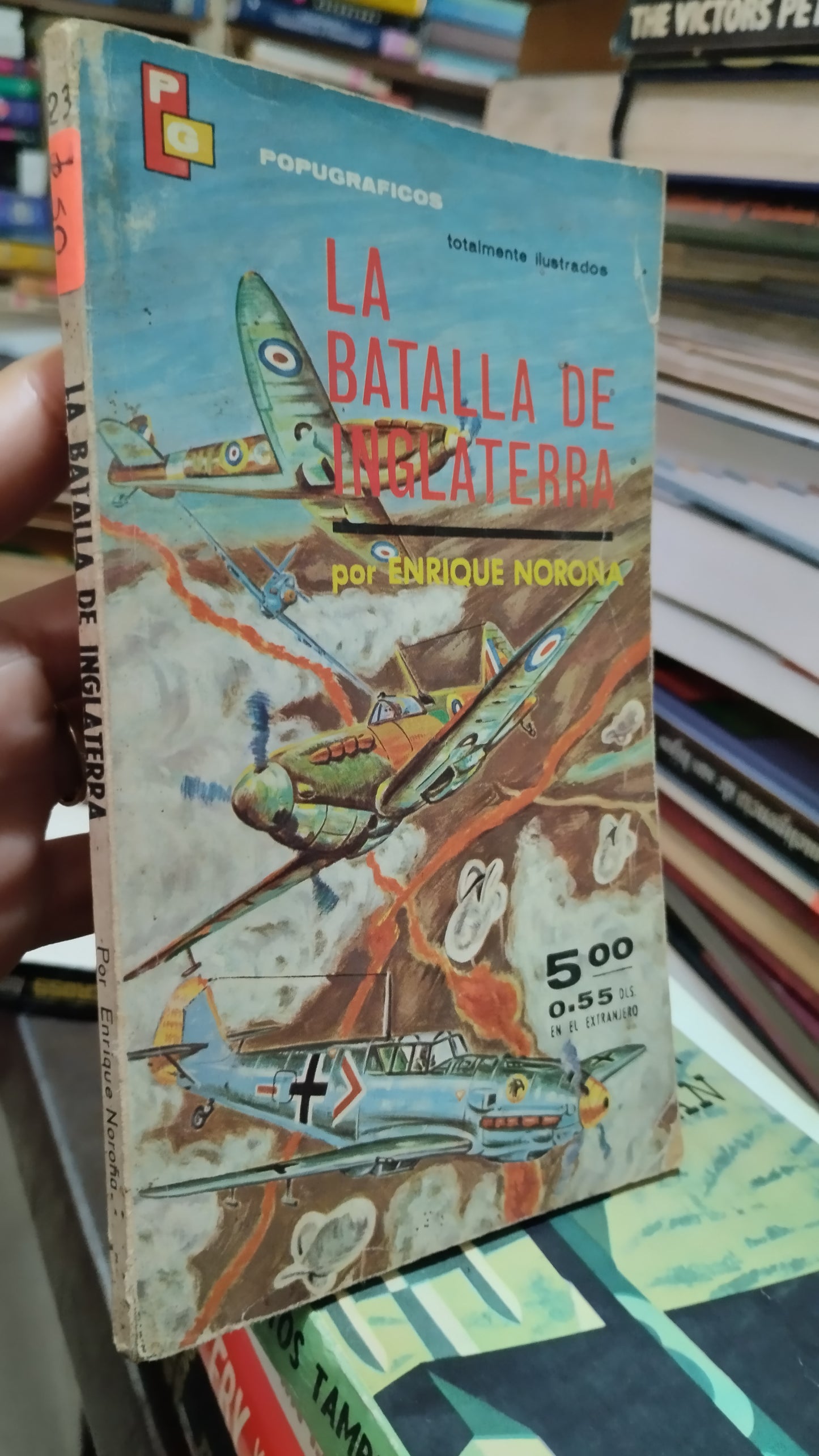 LA BATALLA DE INGLATERRA POR ENRIQUE NOROÑA LIBRO USADO HISTORIA ALDAMA