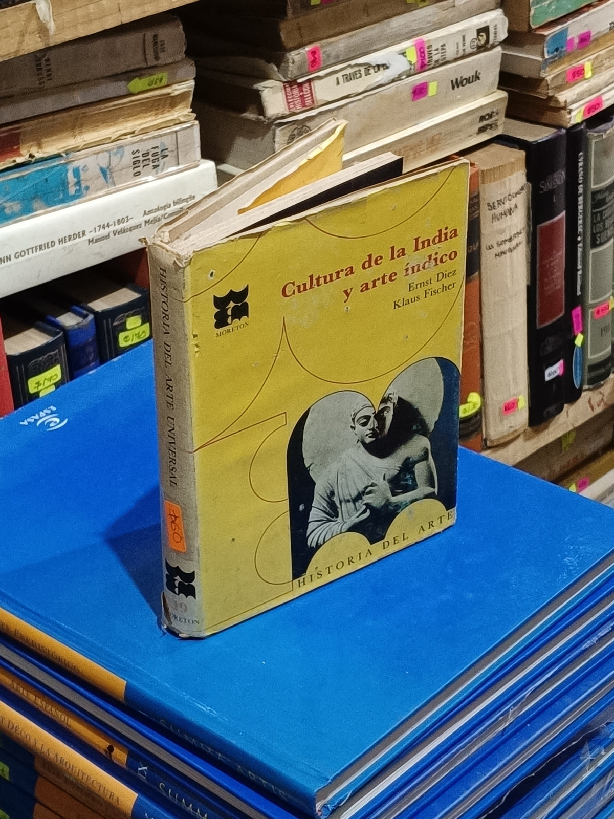CULTURA DE LA INDIA Y ARTE INDICO ERNST DIEZ USADO HISTORIA LITERARIO 305