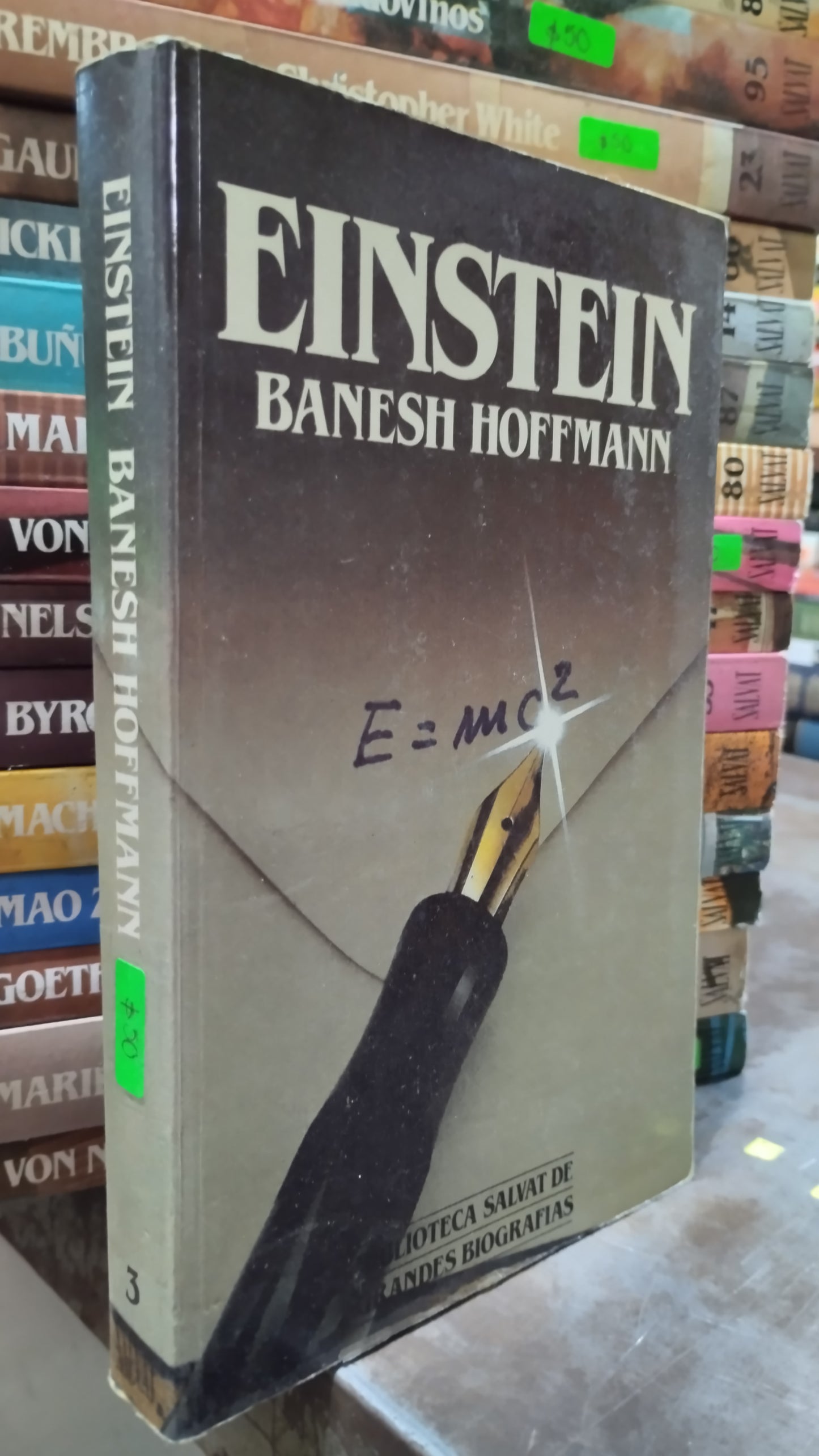 EINSTEIN POR BANESH HOFFMANN LIBRO USADO HISTORIA ALDAMA