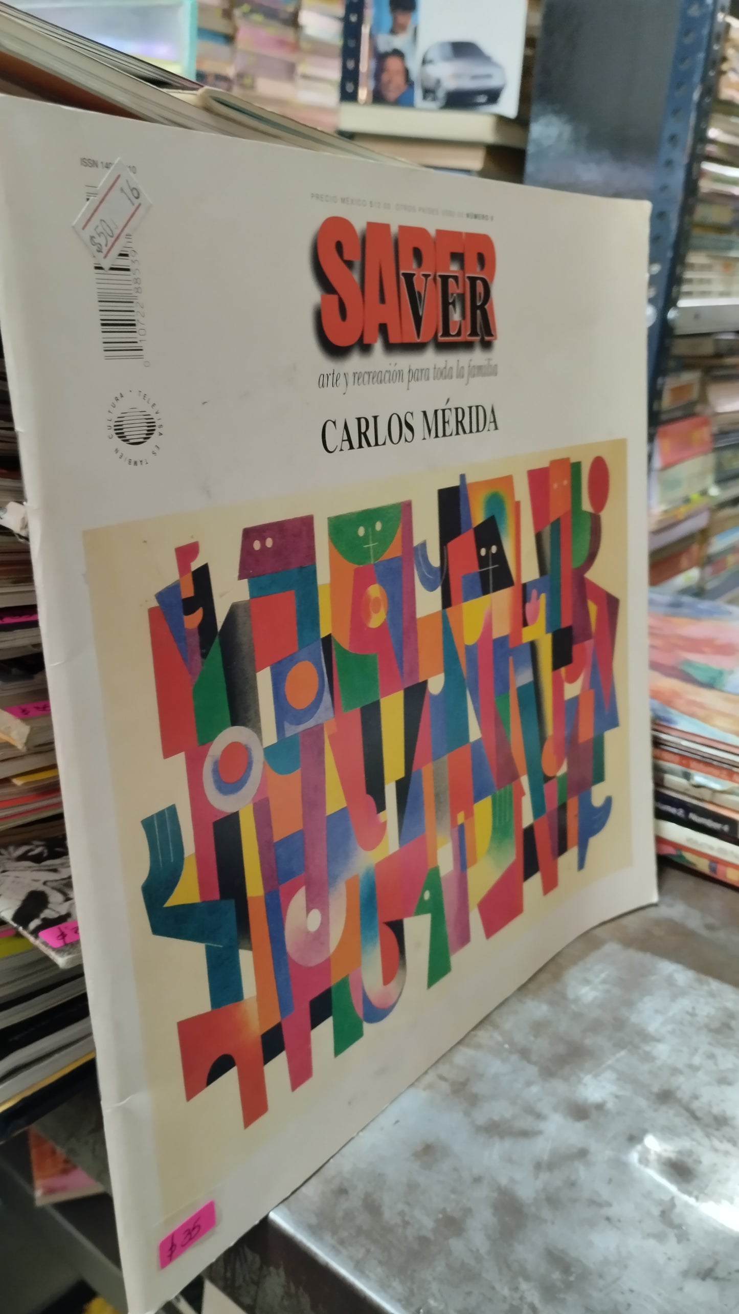 SABER VER POR CARLOS MERIDA LIBRO USADO ARTE ALDAMA