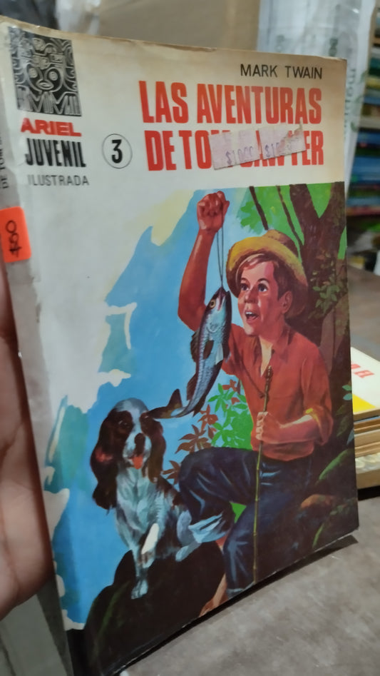LAS AVENTURAS DE TOM SAWYER LIBRO USADO INFANTIL ALDAMA