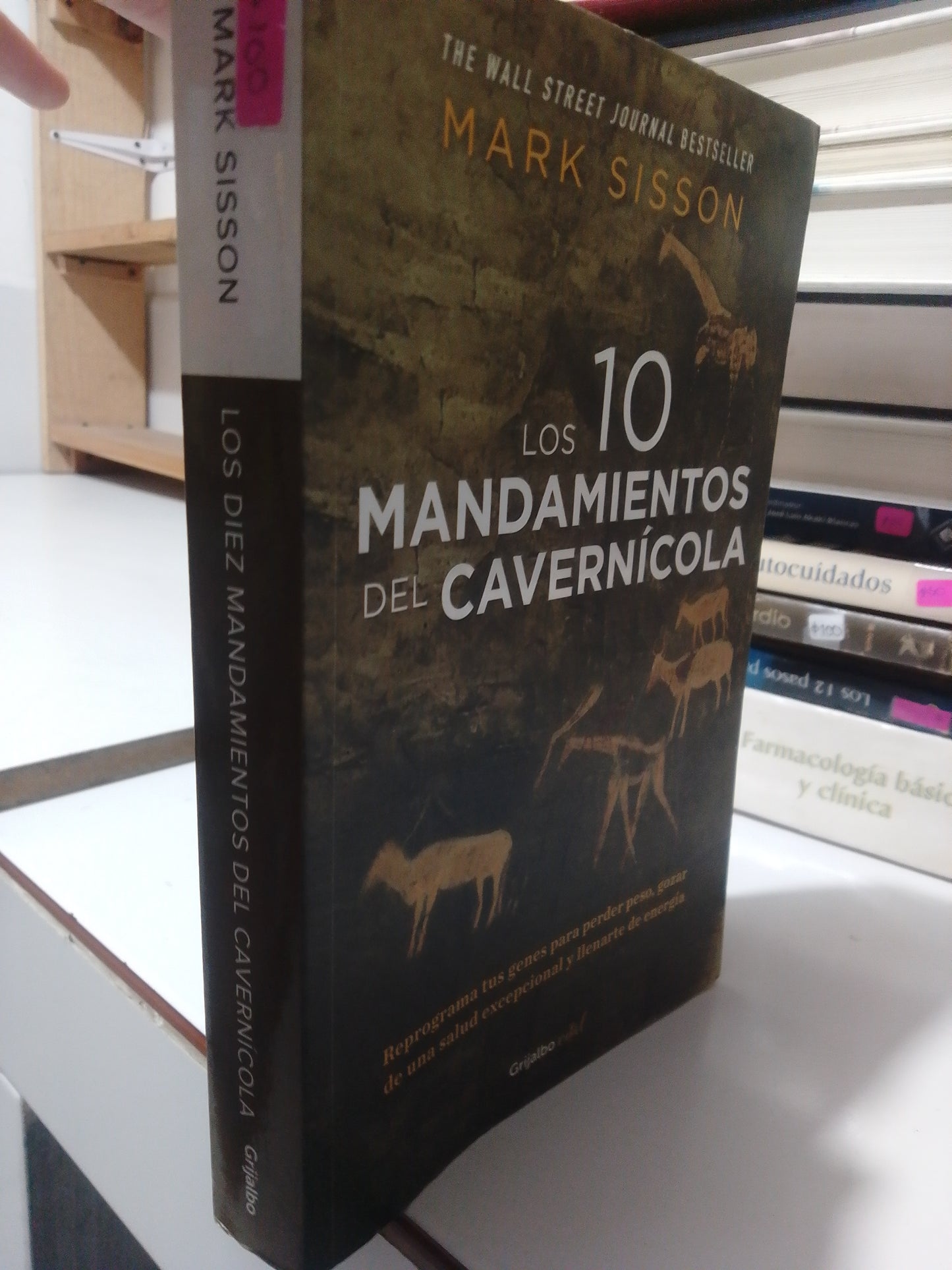 LOS 10 MANDAMIENTOS DEL CAVERNICOLA POR MARK SISSON USADO SALUD JUAREZ