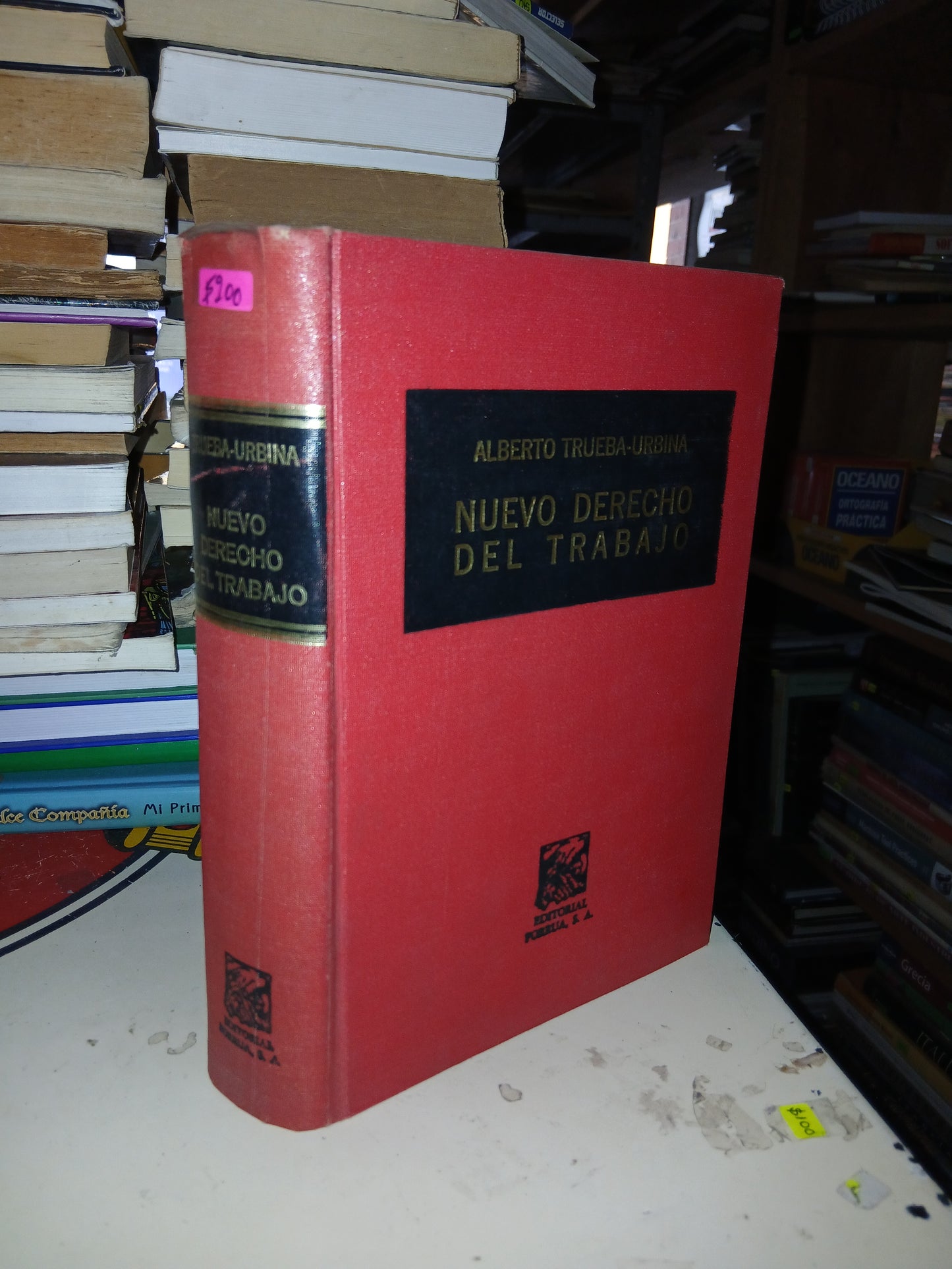 NUEVO DERECHO DEL TRABAJO POR ALBERTO TRUEBA-URBINA USADO DERECHO LITERARIO 207