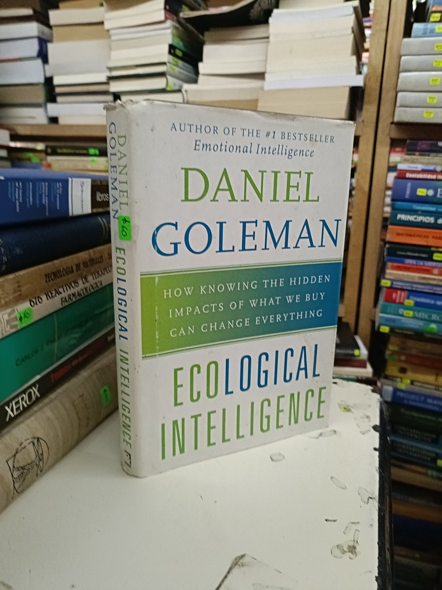 ECOLOGICAL INTELLIGENCE  POR DANIEL GOLEMAN USADO IDIOMAS LITERARIO 207