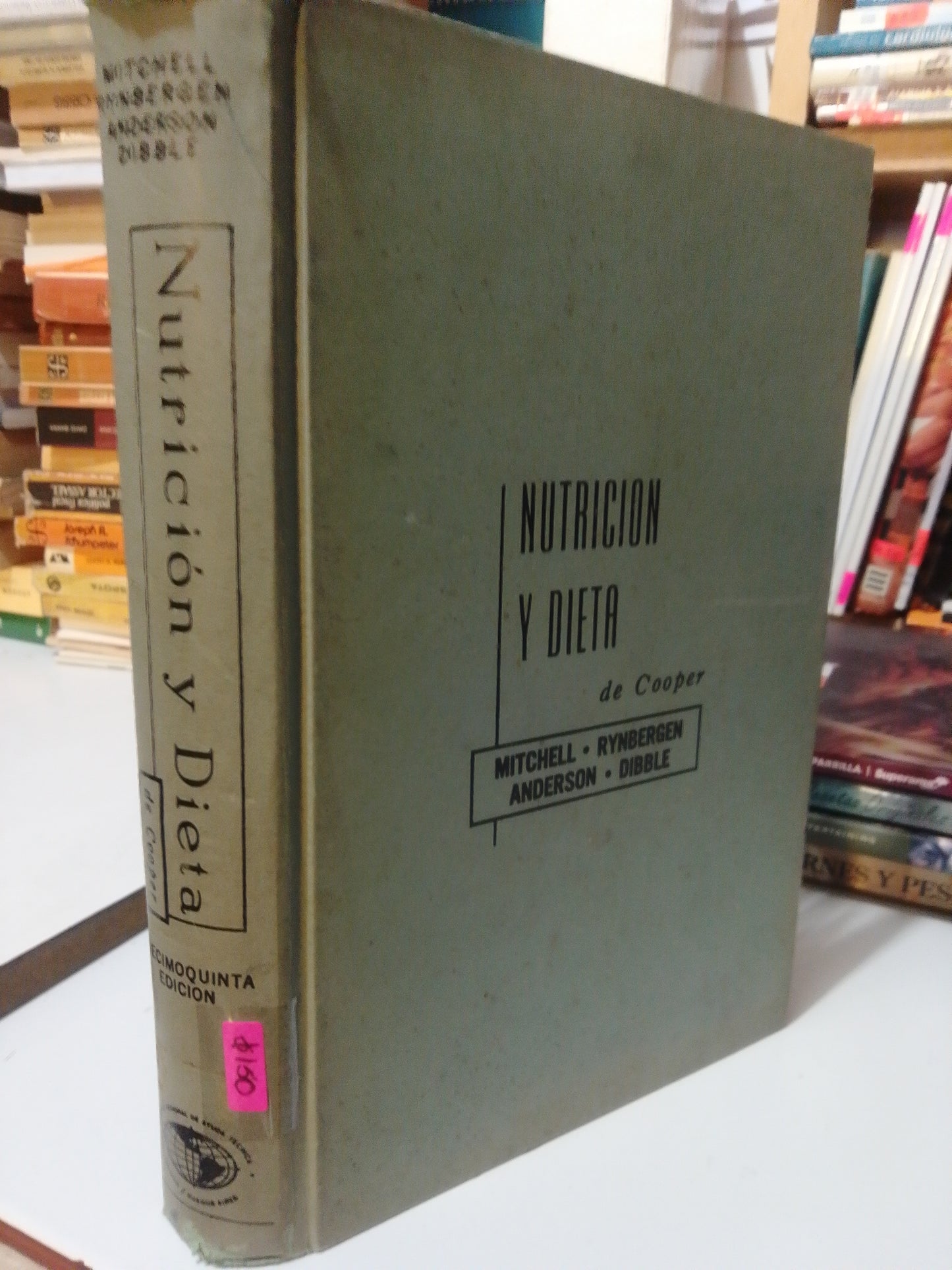 NUTRICION Y DIETA DE COOPER POR HELEN S. MITCHELL USADO COCINA JUAREZ