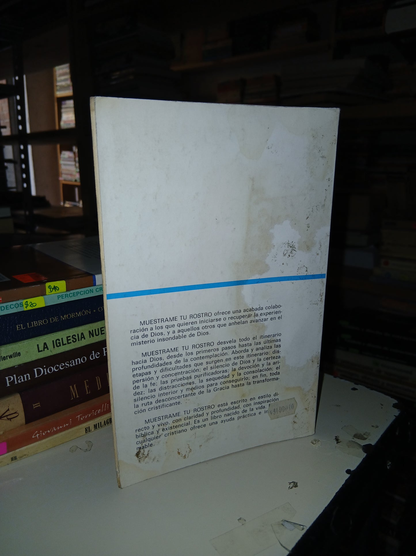 MUÉSTRAME TU ROSTRO POR IGNACIO LARRAÑAGA USADO RELIGIÓN LITERARIO 207