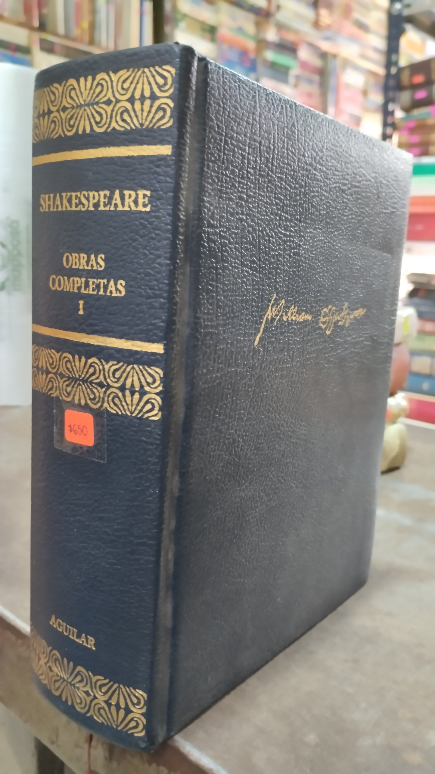 SHAKESPEARE OBRAS COMPLETAS I POR EDITORIAL AGUILAR LIBRO USADO ANTIGUO ALDAMA