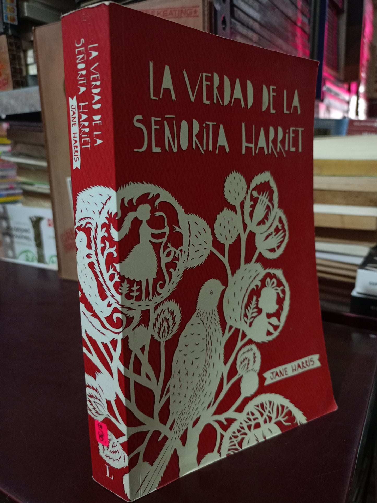 LA VERDAD DE LA SEÑORITA HARRIET POR JANE HARRIS USADO NOVELA LITERARIO 305