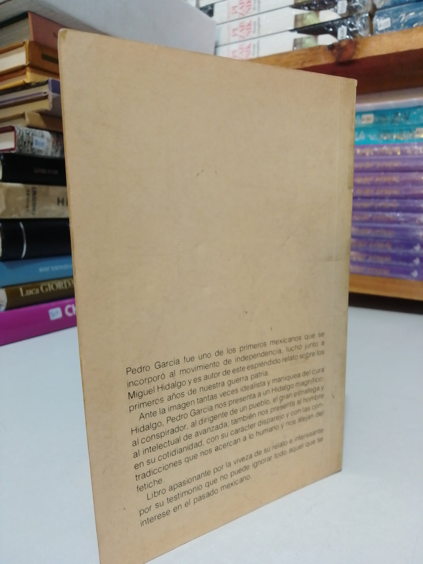 CON EL CURA HIDALGO EN LA GUERRA DE INDEPENDENCIA POR PEDRO GARCIA USADO HISTORIA JUAREZ