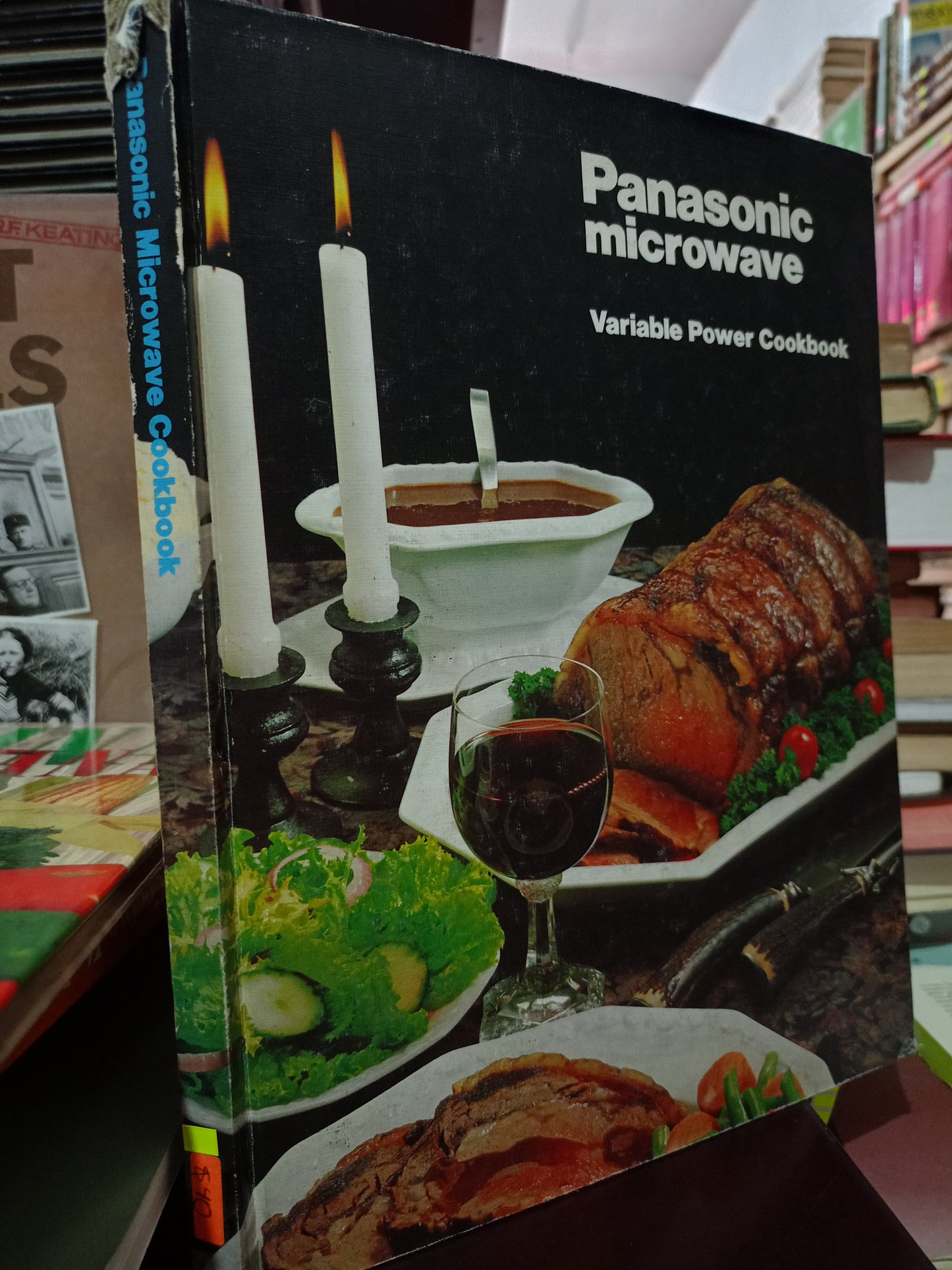 PANASONIC MICROWAVE VARIABLE POWER COOKBOOK USADO COCINA LITERARIO 305