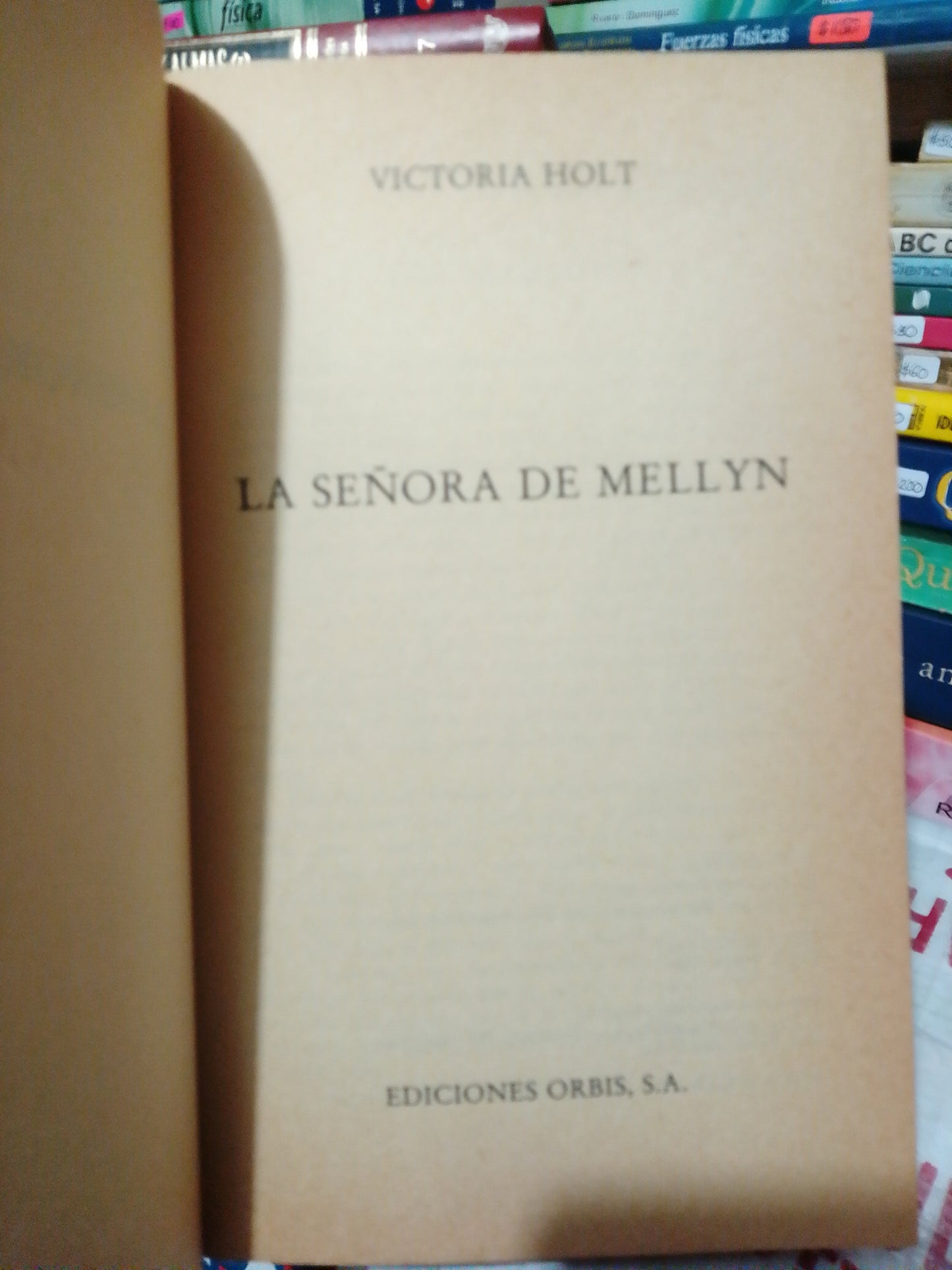 LA SEÑORA DE MELLYN POR VICTORIA HOLT USADO NOVELA JUÁREZ
