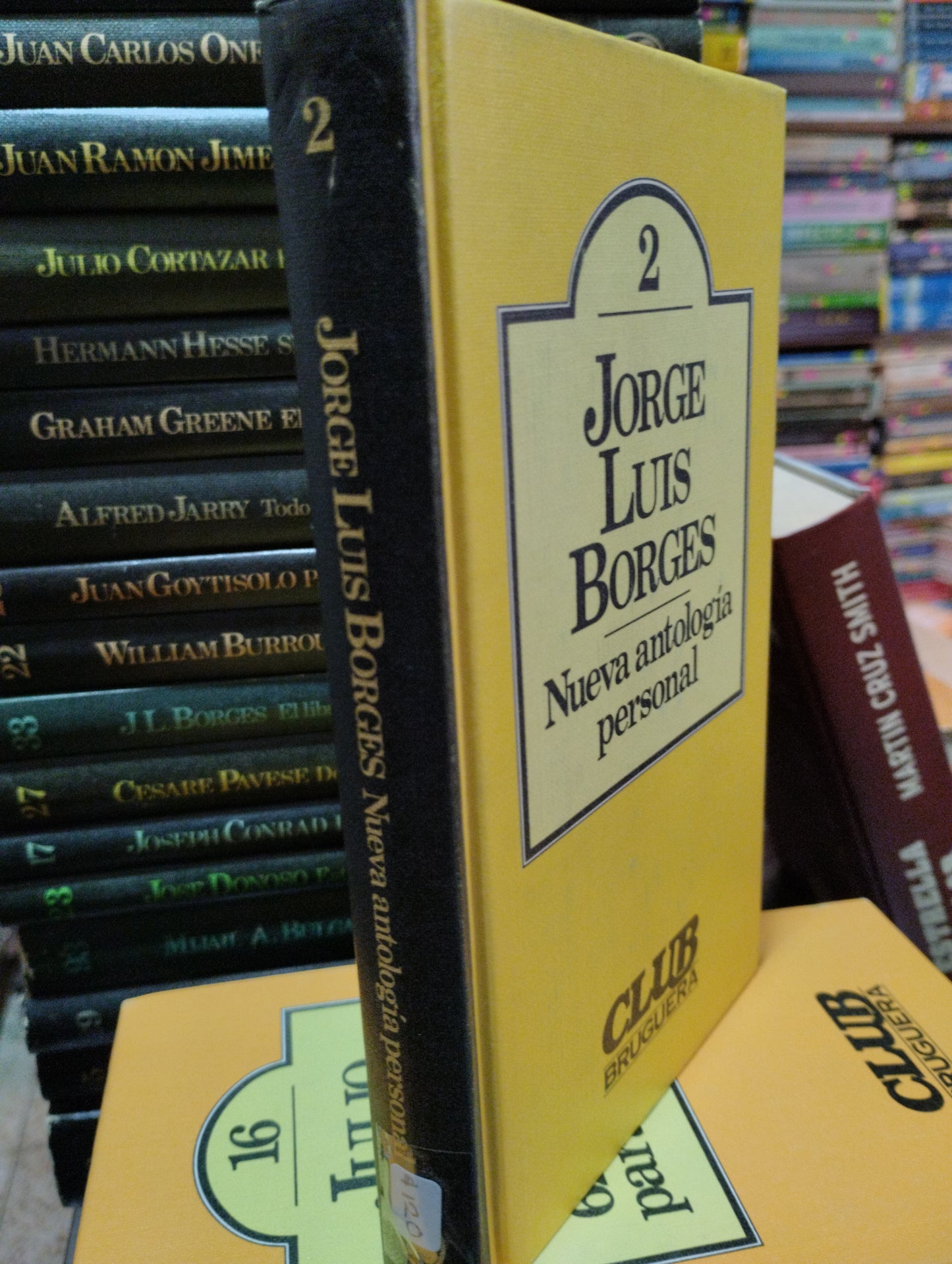 NUEVA ANTOLOGIA PERSONAL POR JORGE LUIS BORGES USADO NOVELAS ALDAMA
