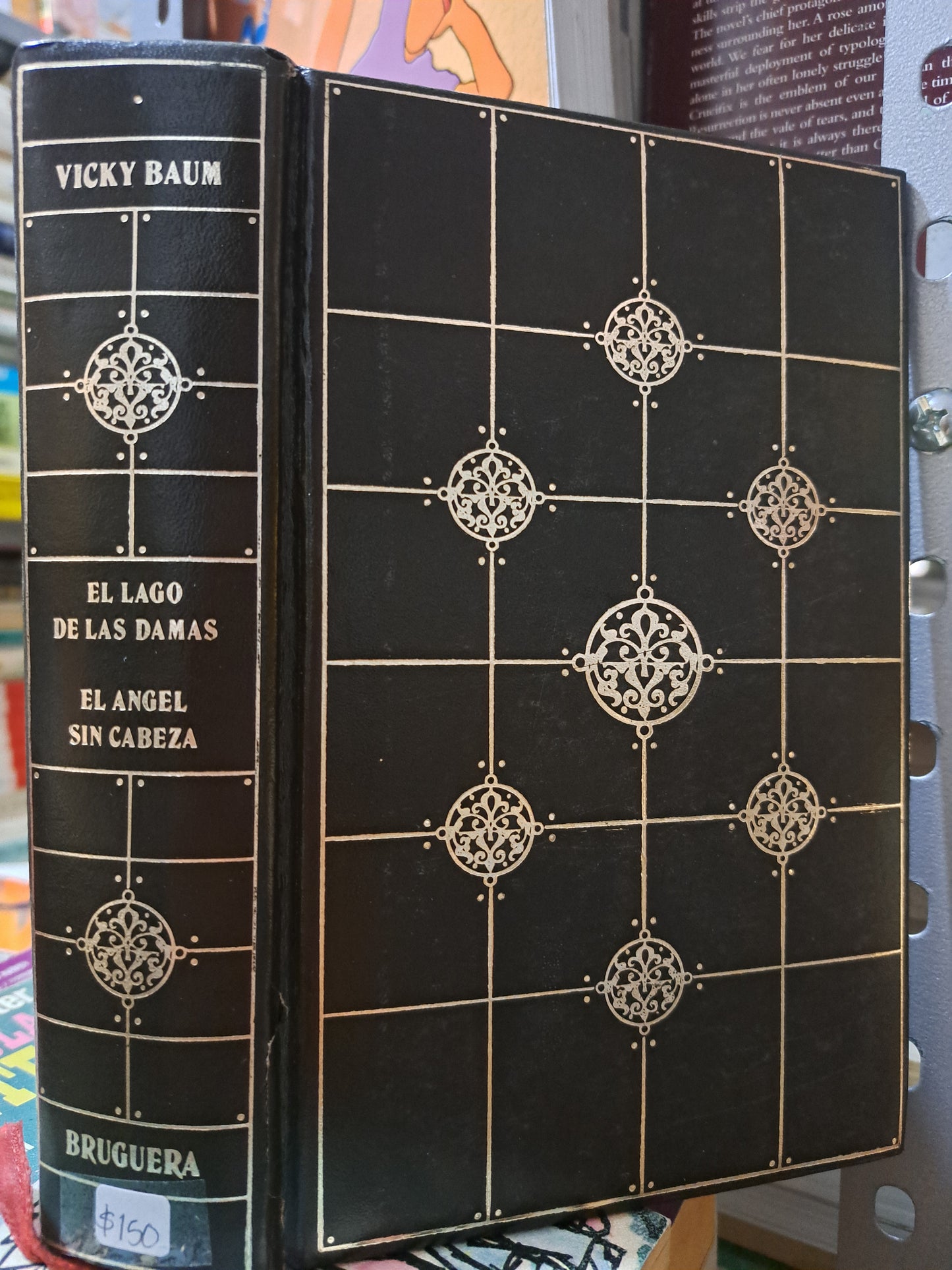 EL LAGO DE LAS DAMAS EL ÁNGEL SIN CABEZA VICKY BAUM USADO NOVELA JUÁREZ