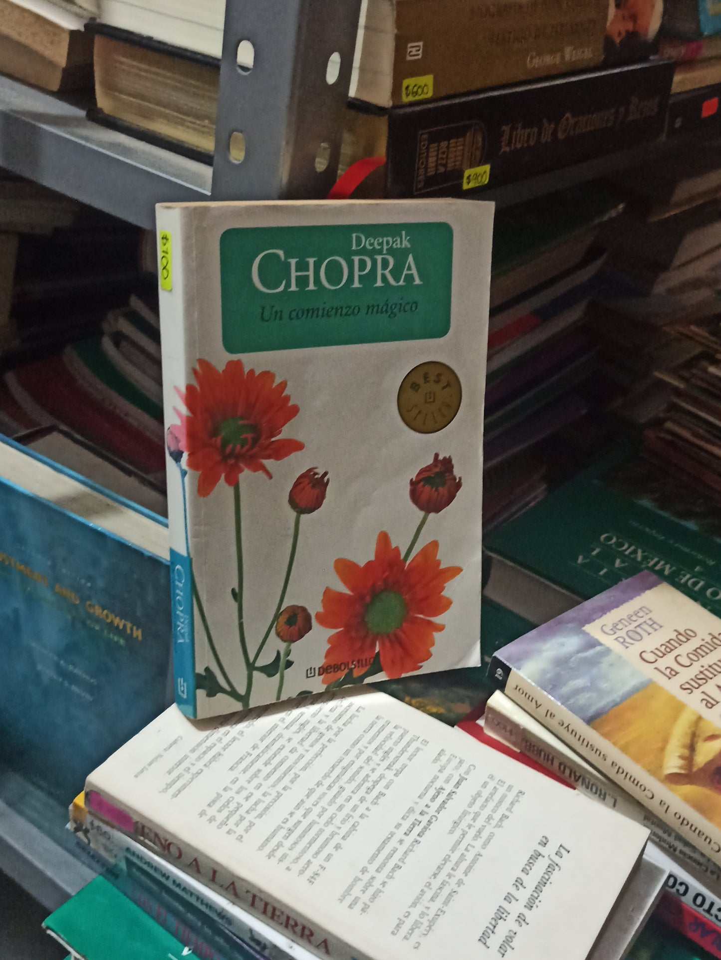 UN COMIENZO MÁGICO POR DEEPAK CHOPRA USADO SUPERACIÓN PERSONAL JUÁREZ