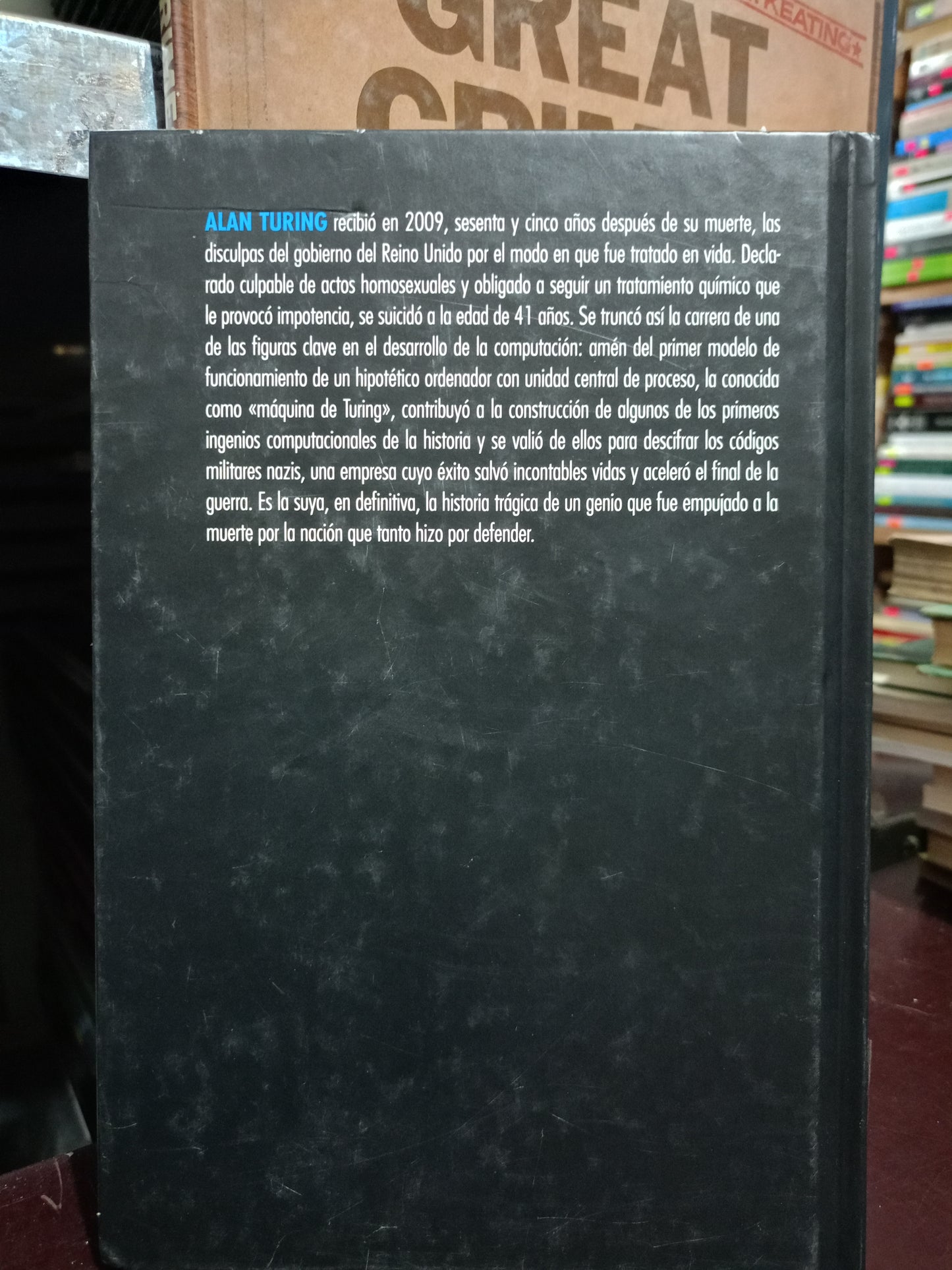 TURING LA COMPUTACIÓN PENSANDO EN MAQUINAS QUE PIENSAN USADO CIENCIA LITERARIO 305