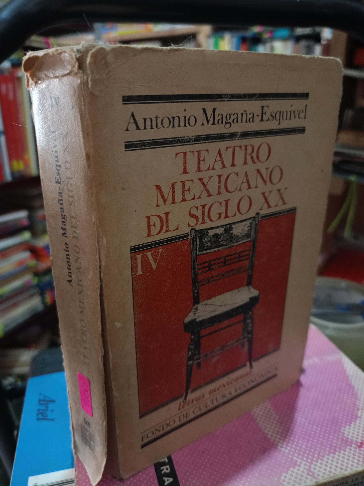 TEATRO MEXICANO DEL SIGLO XX POR ANTONIO MAGAÑA ESQUIVEL USADO NOVELA LITERARIO 305