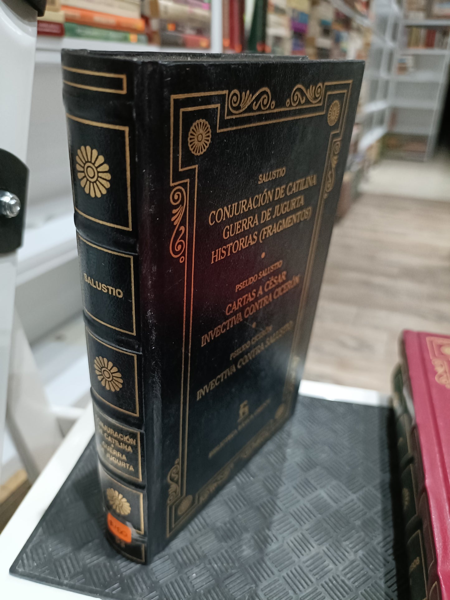 CONJURACION DE CATILINA GUERRA DE JUGURTA HISTORIA FRAGMENTOS CARTAS A CESAR INVECTIVA CONTRA CICERON SALUSTIO INVENTIVA CONTRA SALUSTIO CICERON USADO HISTORIA JUAREZ 515