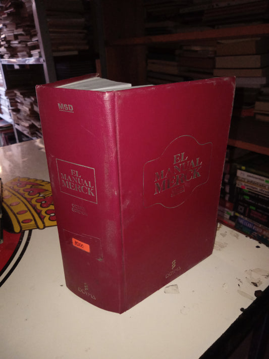 EL MANUAL MERCK DE DIAGNÓSTICO Y TERAPÉUTICA (VARIOS AUTORES) USADO MEDICINA LITERARIO 207