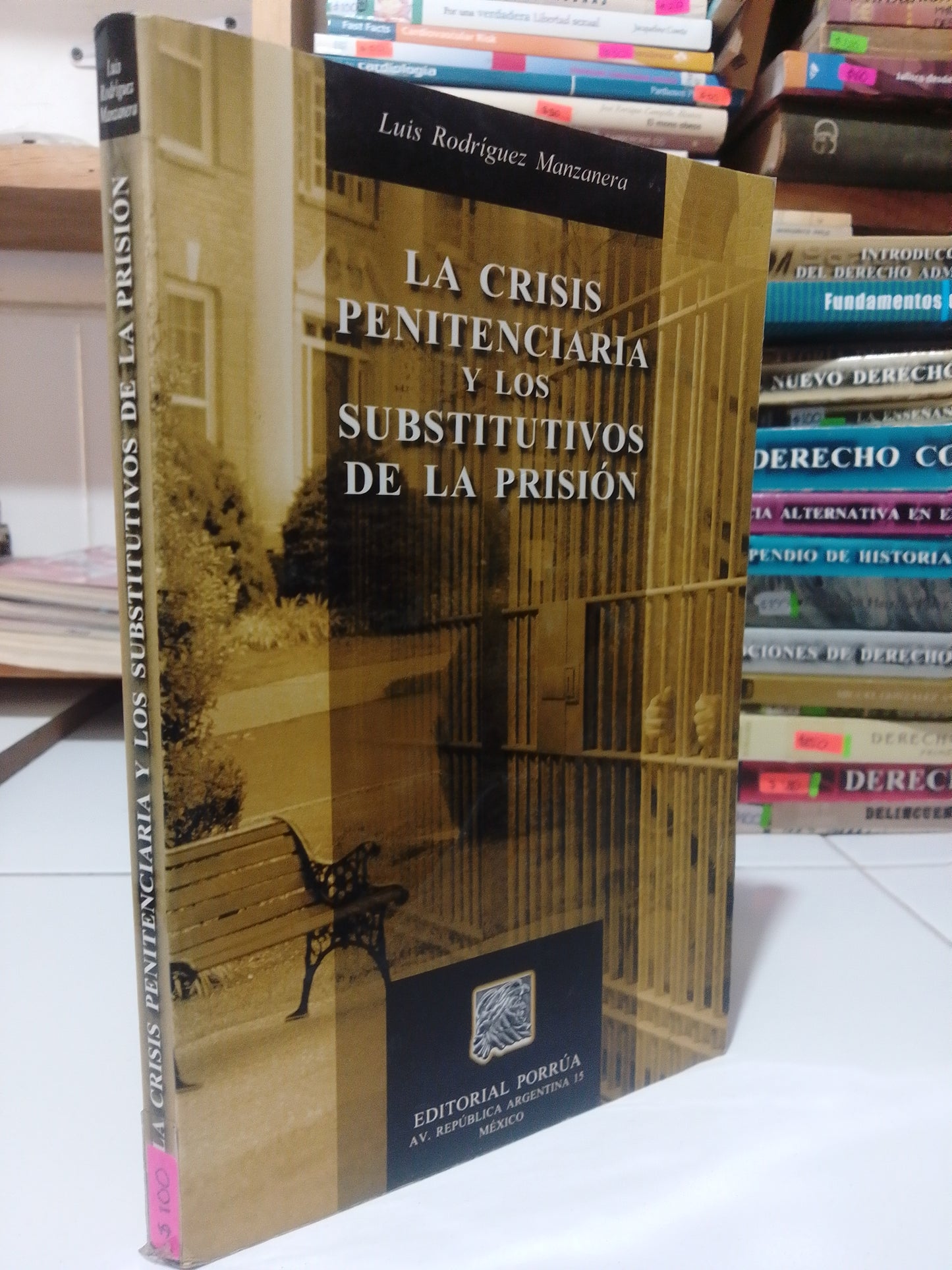 LA CRISIS PENITENCIARIA Y LOS SUSTITUTIVOS DE LA PRISION POR LUIS RODRIGUEZ MANZANERA USADO DERECHO JUAREZ