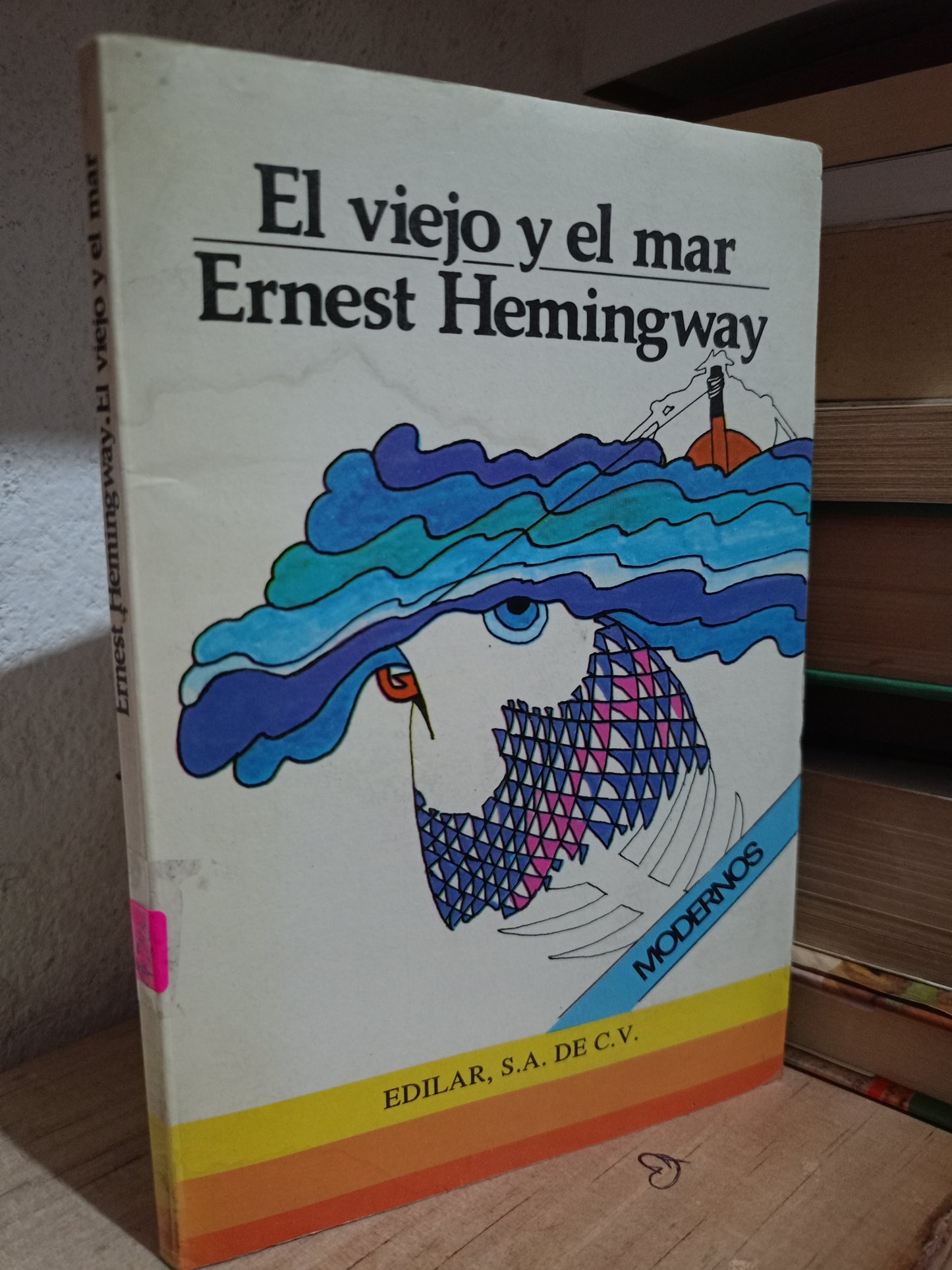 EL VIEJO Y EL MAR POR ERNEST HEMINGWAY USADO NOVELA LITERARIO 305