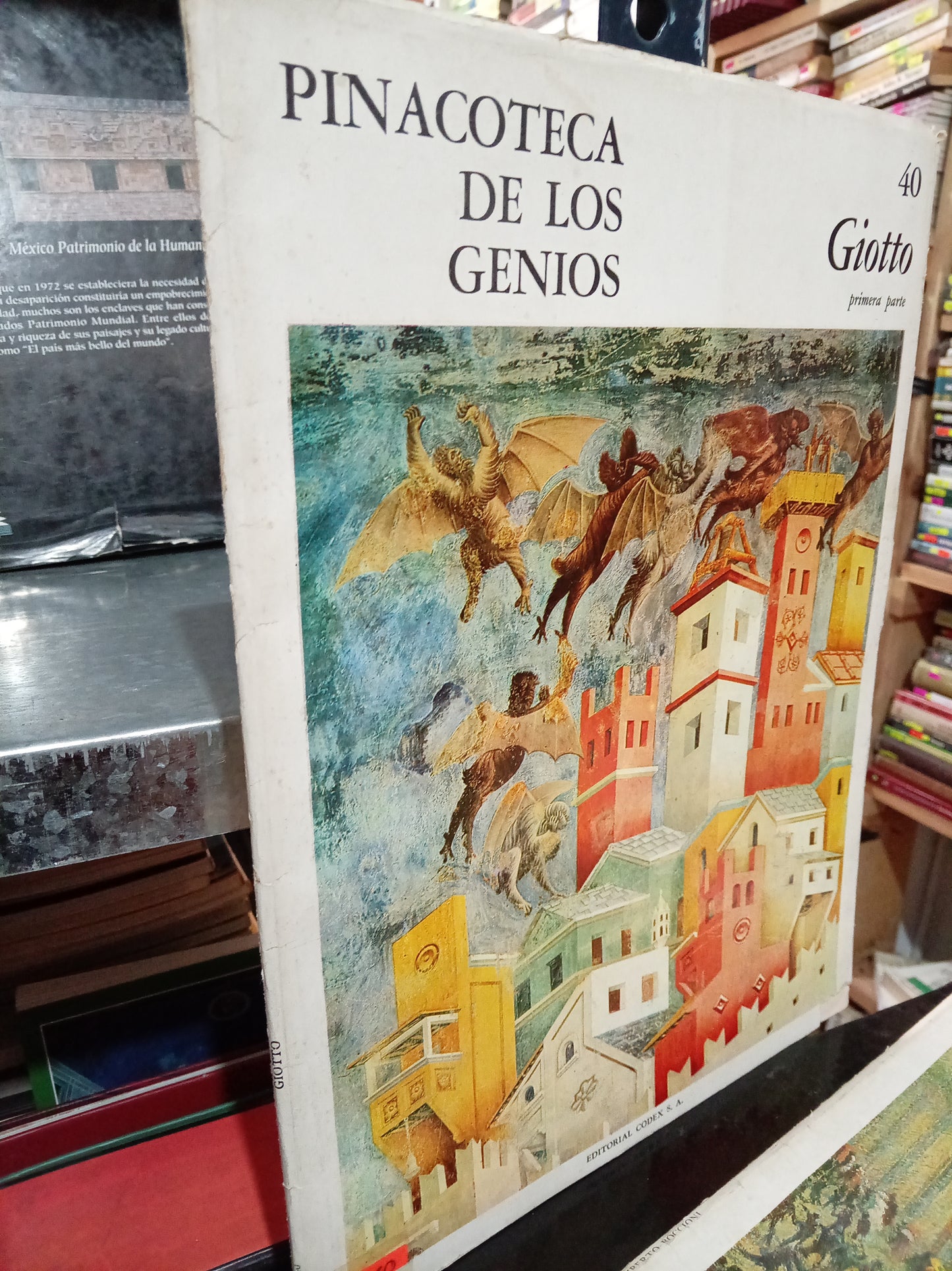 PINACOTECA DE LOS GENIOS BOCCIONI VLAMINCK GIOTTO USADO ARTE LITERARIO 305