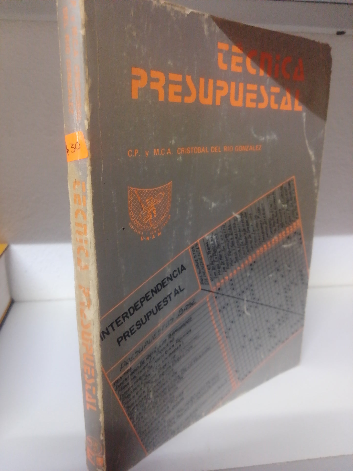 TECNICA PRESUPUESTAL CRISTOBAL DEL RIO GONZALEZ USADO ADMINISTRACION JUAREZ 515
